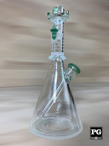 Preview pic of Jebb Clear Mini Beaker w/ Accent (Atlantis)