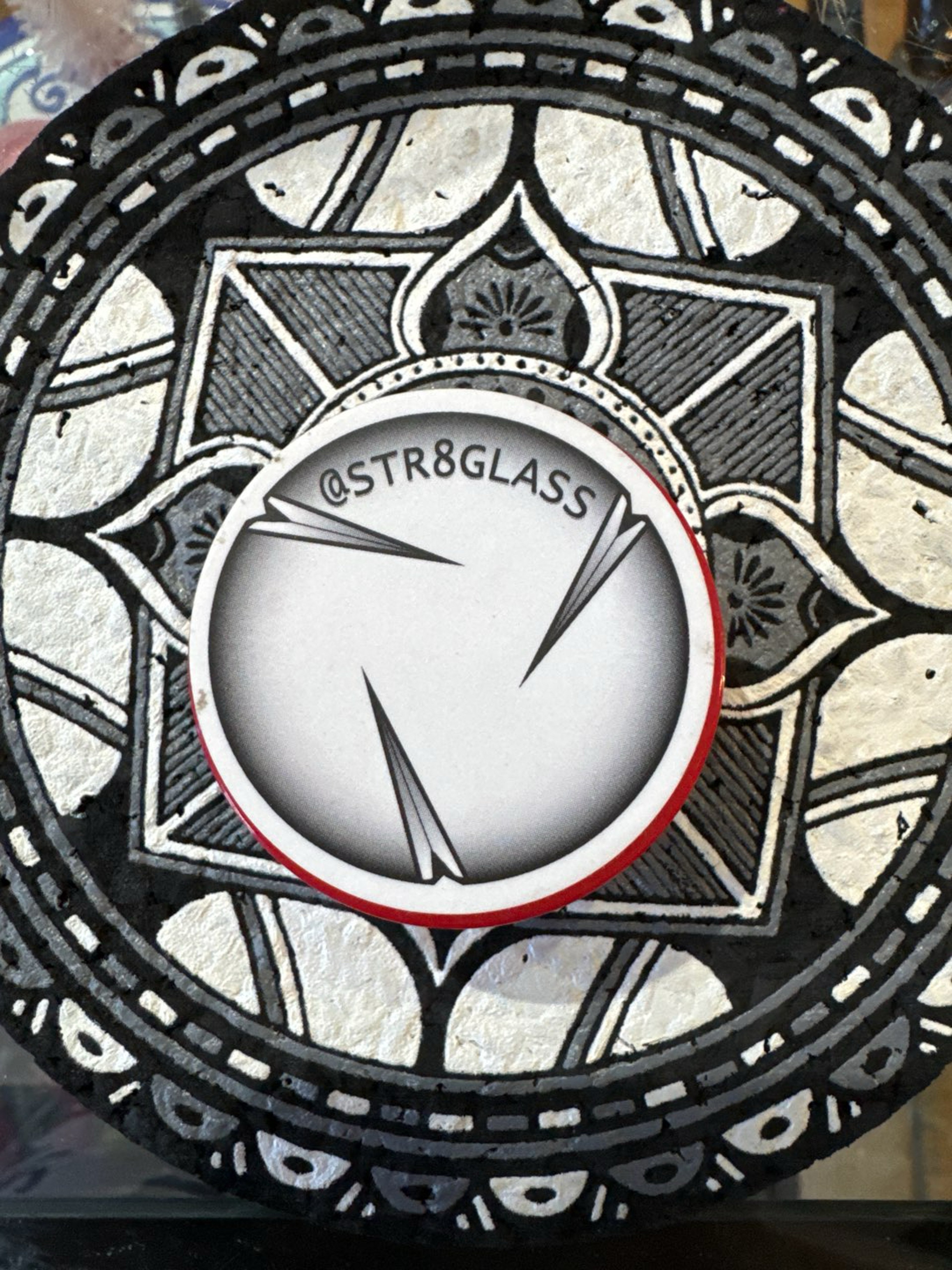 Preview pic of Str8 Glass Terp Jar Spinner Cap