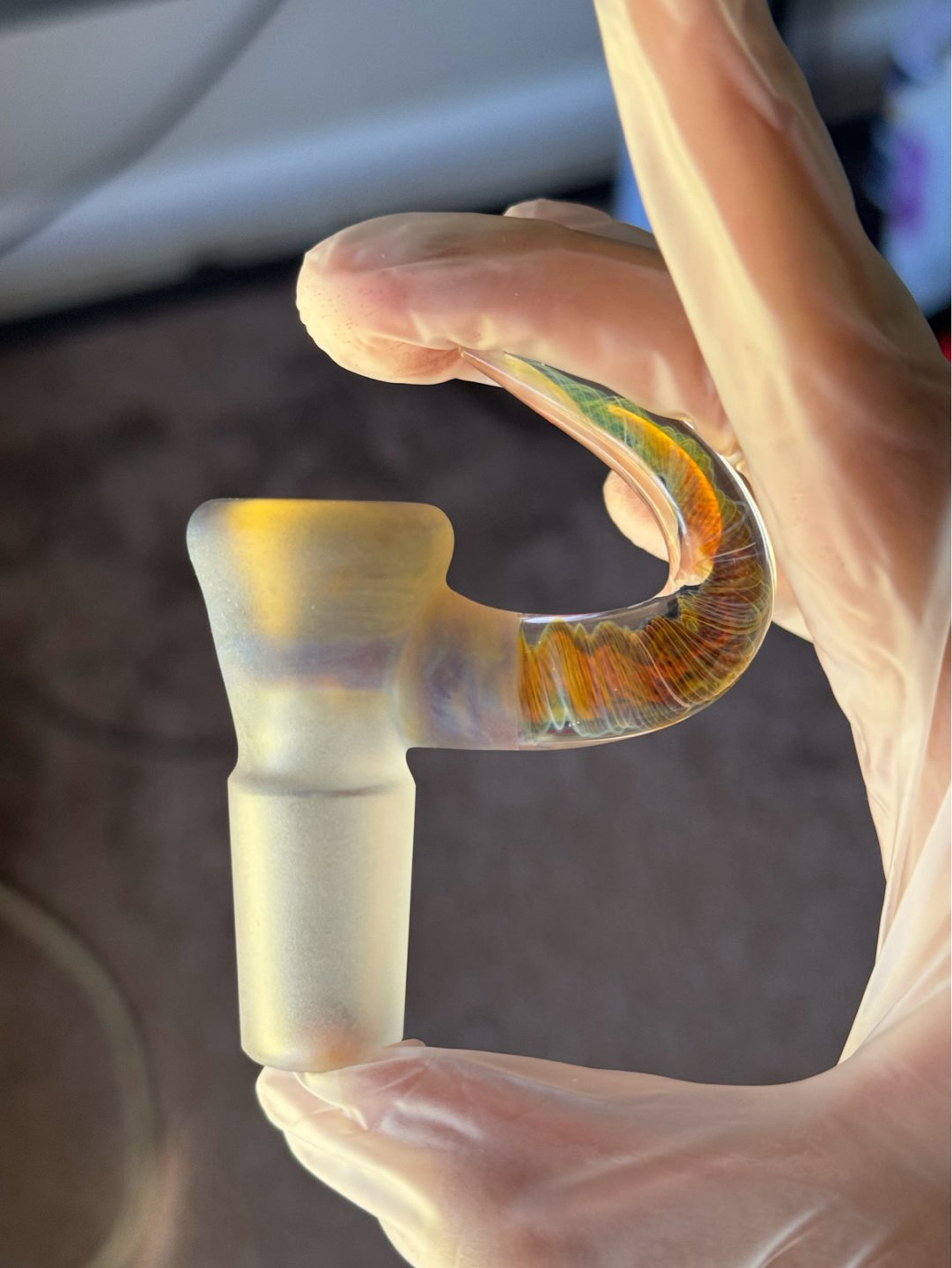 Preview pic of VALTS GLASS SANDBLASTED SLIDE