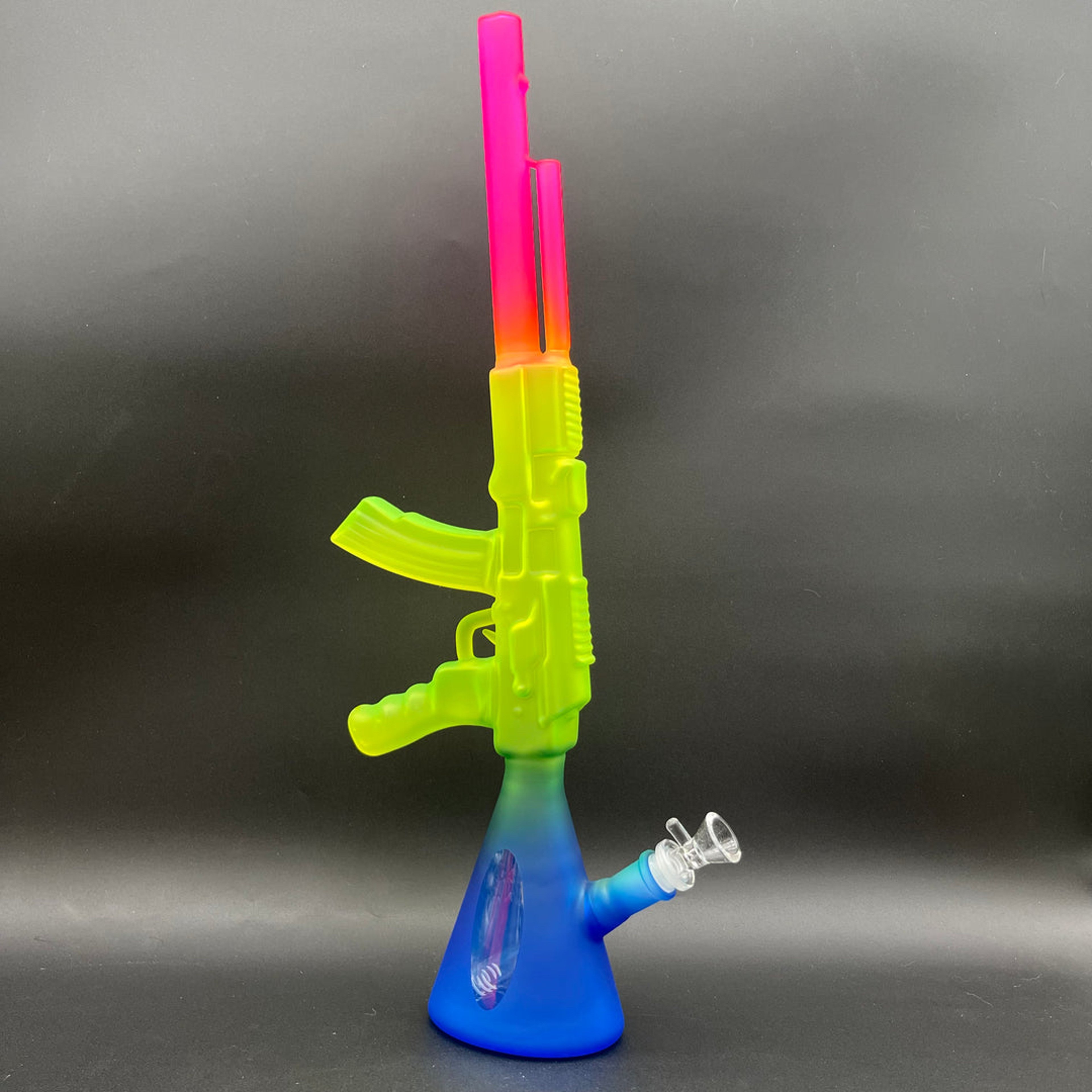 Preview pic of RAINBOW FROSTED AK47 BEAKER