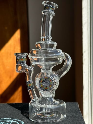 Preview pic of Staklo Chamber Tech Incycler w/ Rorschach style Millie Section accents