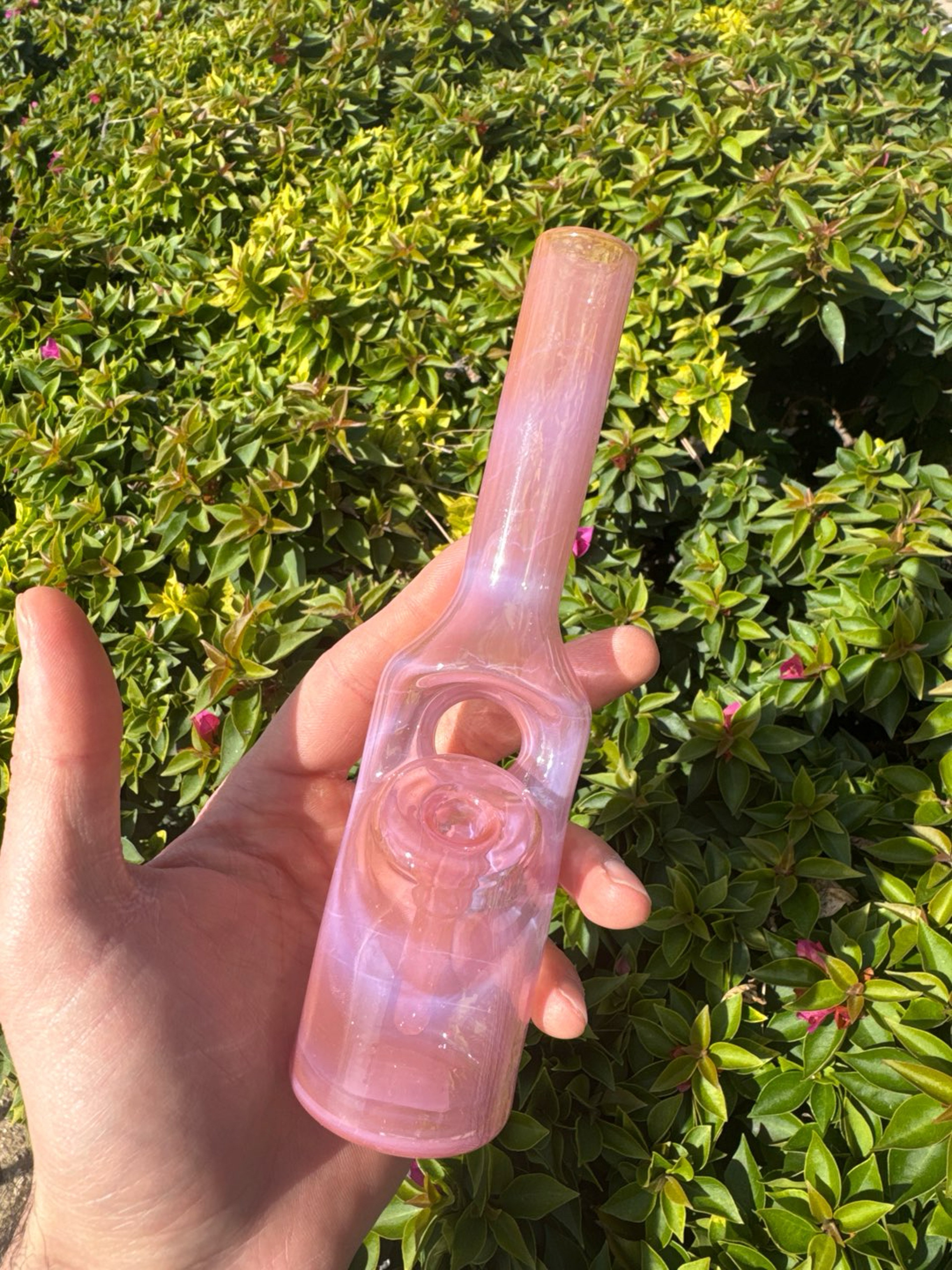 Preview pic of Brod glassart peach bottle