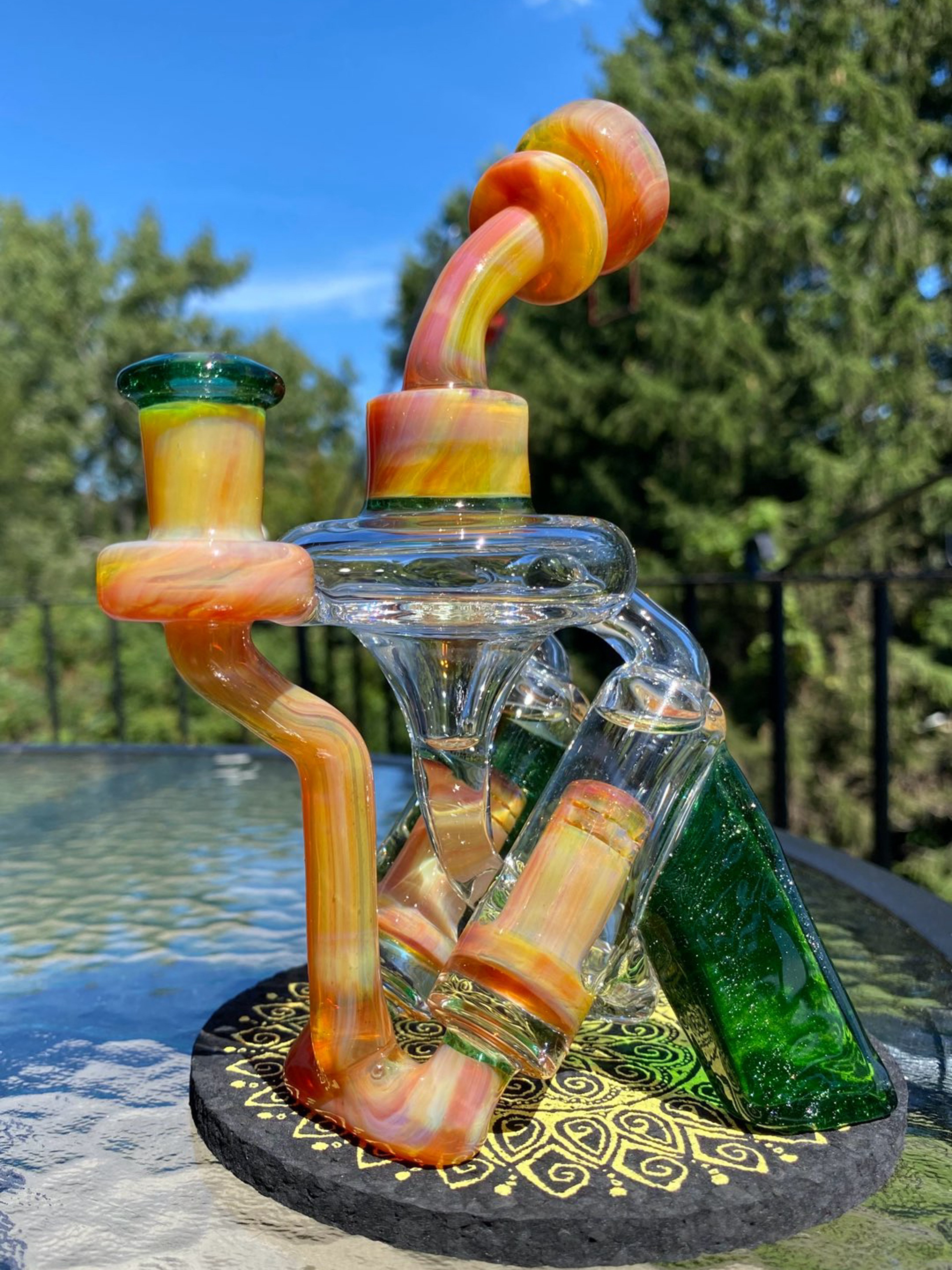 Preview pic of OG Nib Glass Dual Piston Recycler