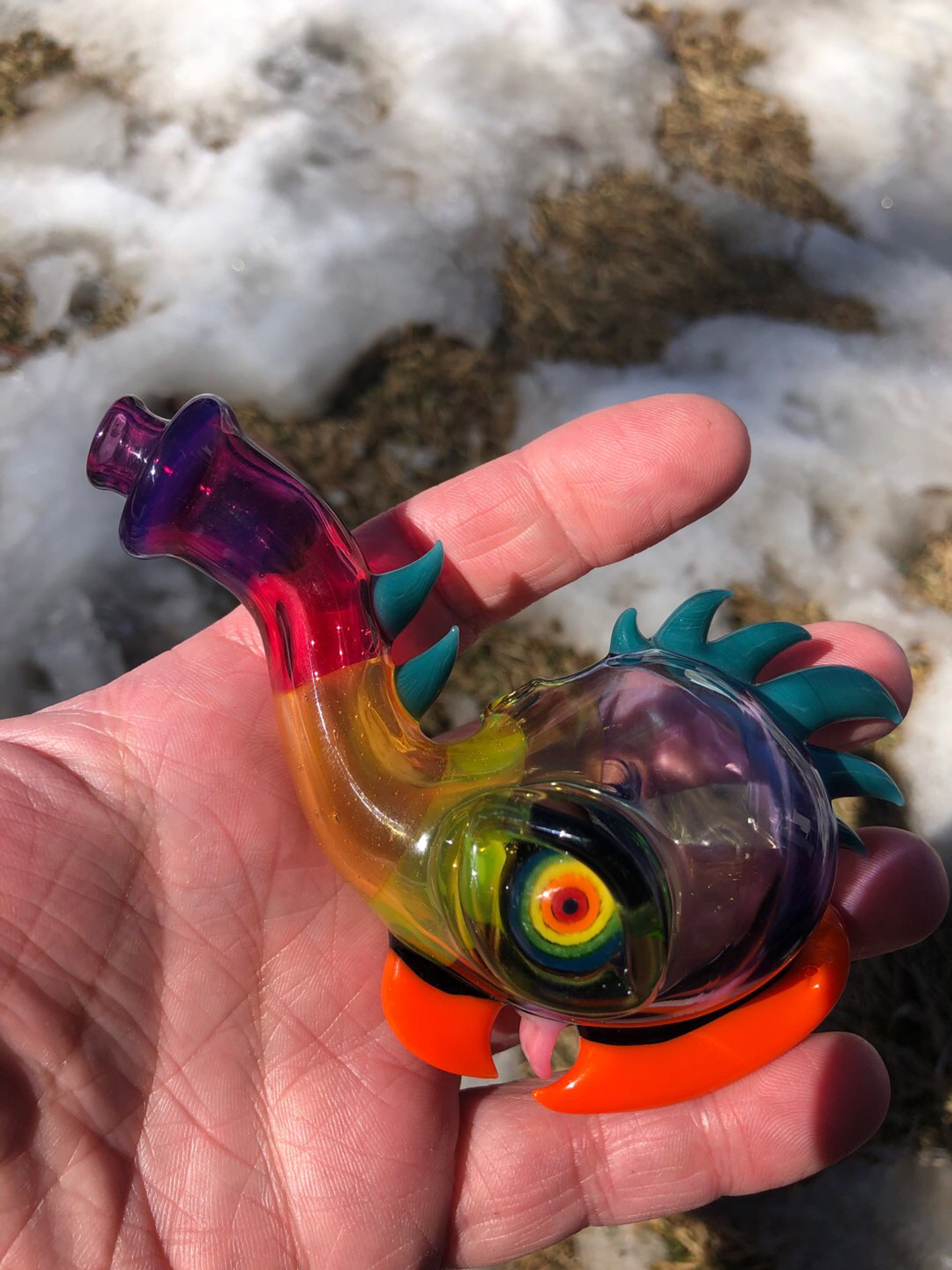 Preview pic of Rj glass spoon