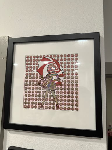 Preview pic of Gong x slinger blotter print