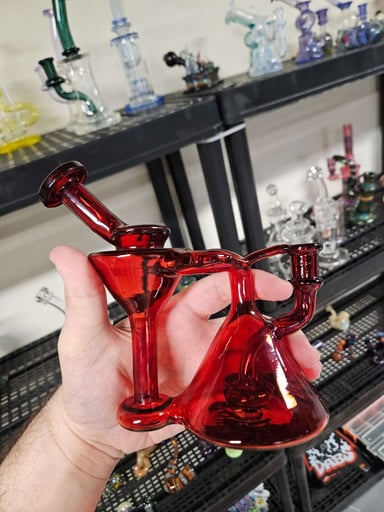 Preview pic of Rowdy Glass Ruby Slippers Recycler
