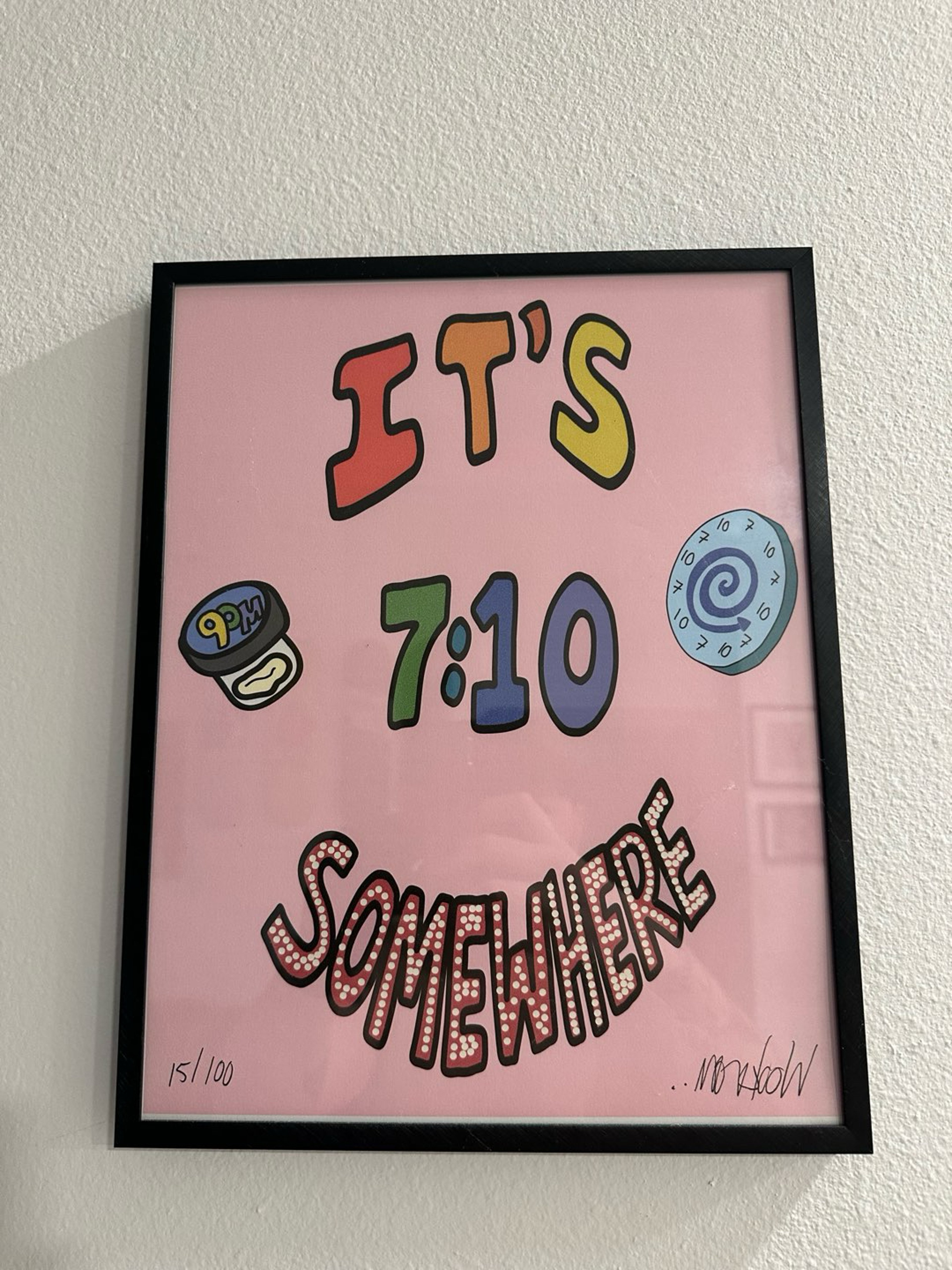 Preview pic of Wookerson studios “ its 710 somwhere” print