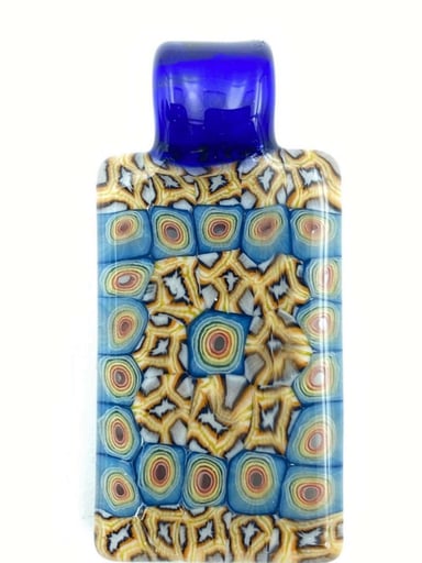Preview pic of Jeff Heathbar Orange/white chipstack pendant