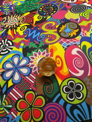 Preview pic of Gatez glass facted marble fume retti