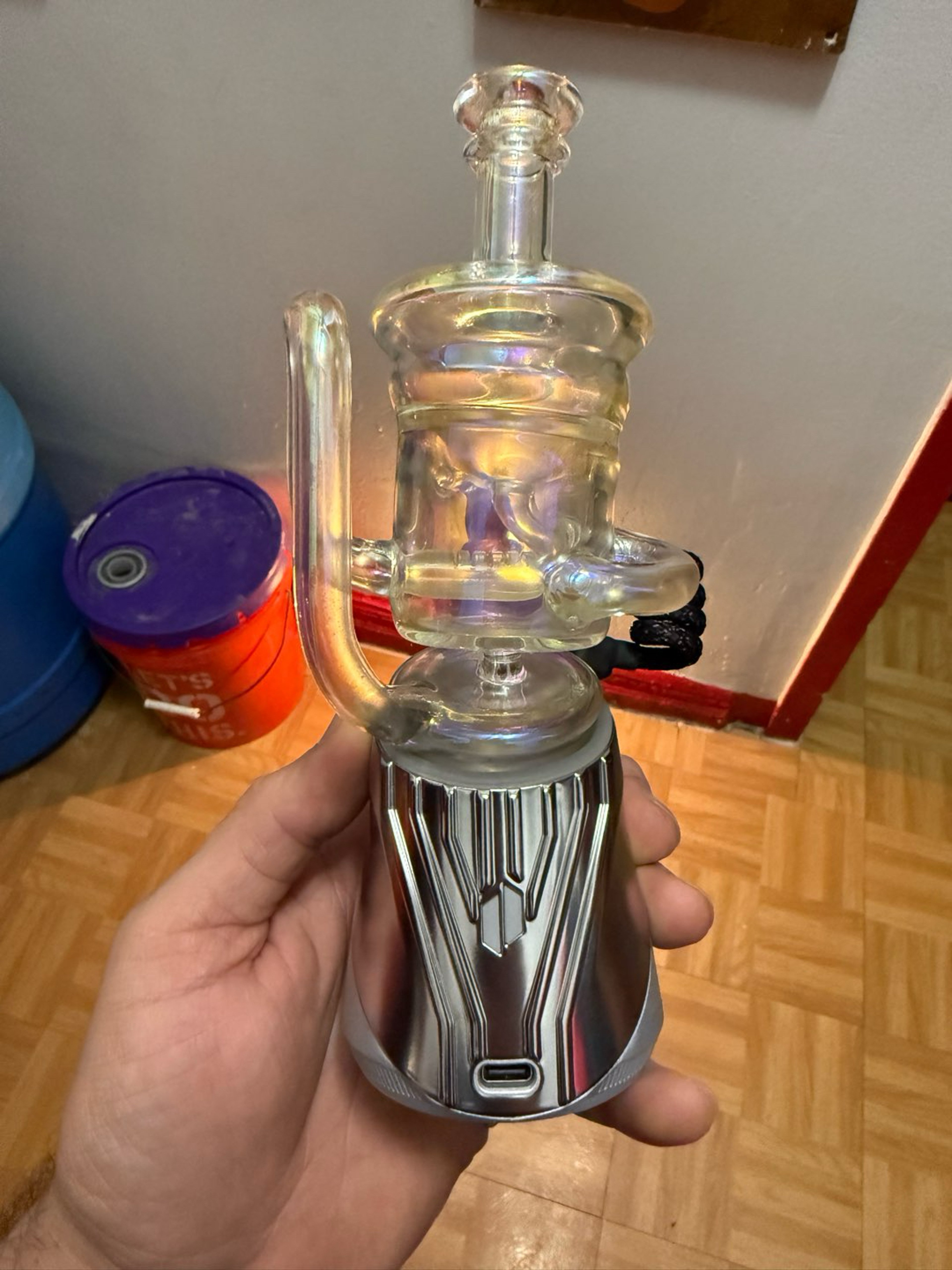 Preview pic of Puffco peak pro with extras(Guardian Edition) READ DESCRIPTION