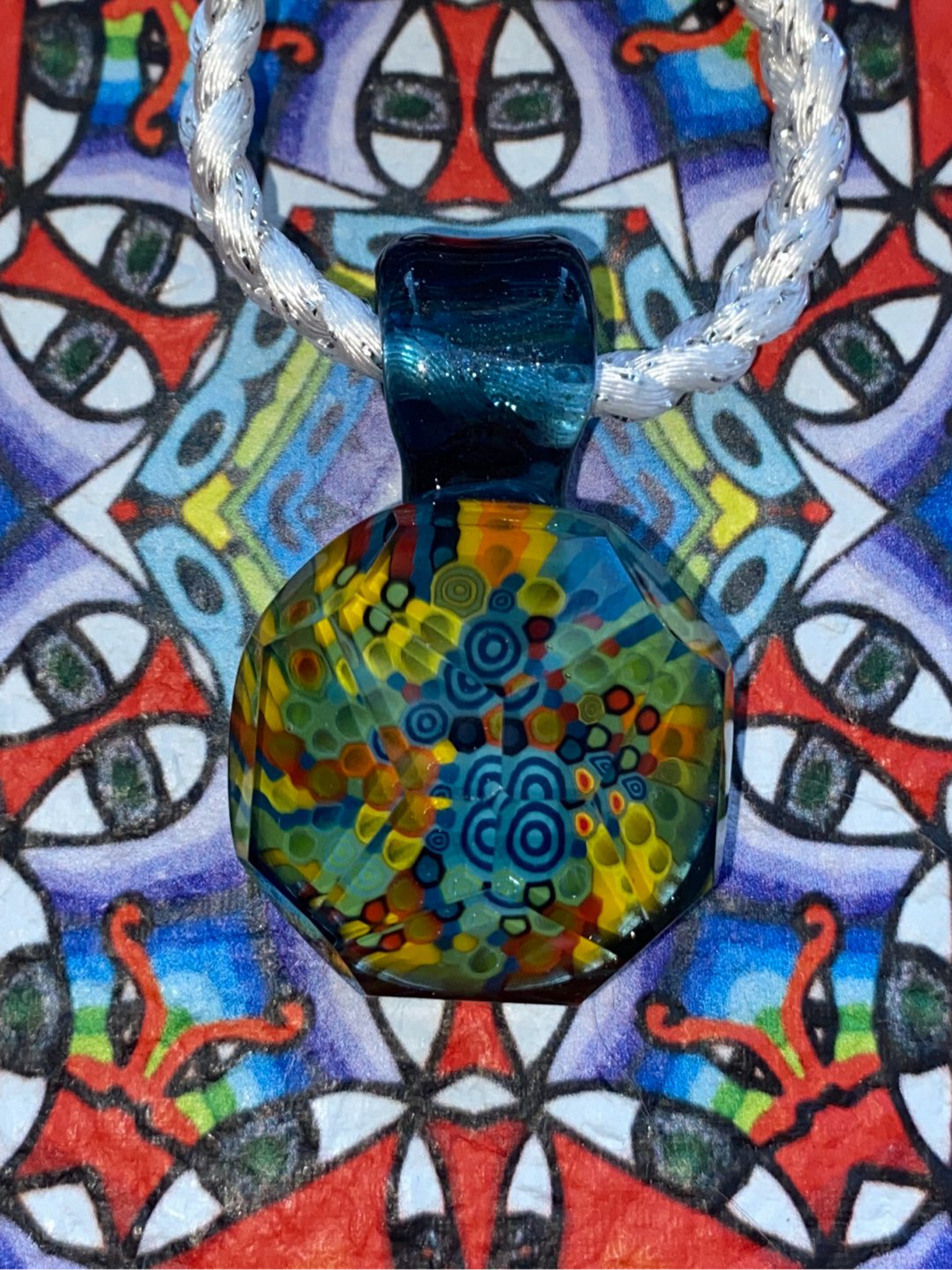 Preview pic of Cowboy Faceted Millie Pendant