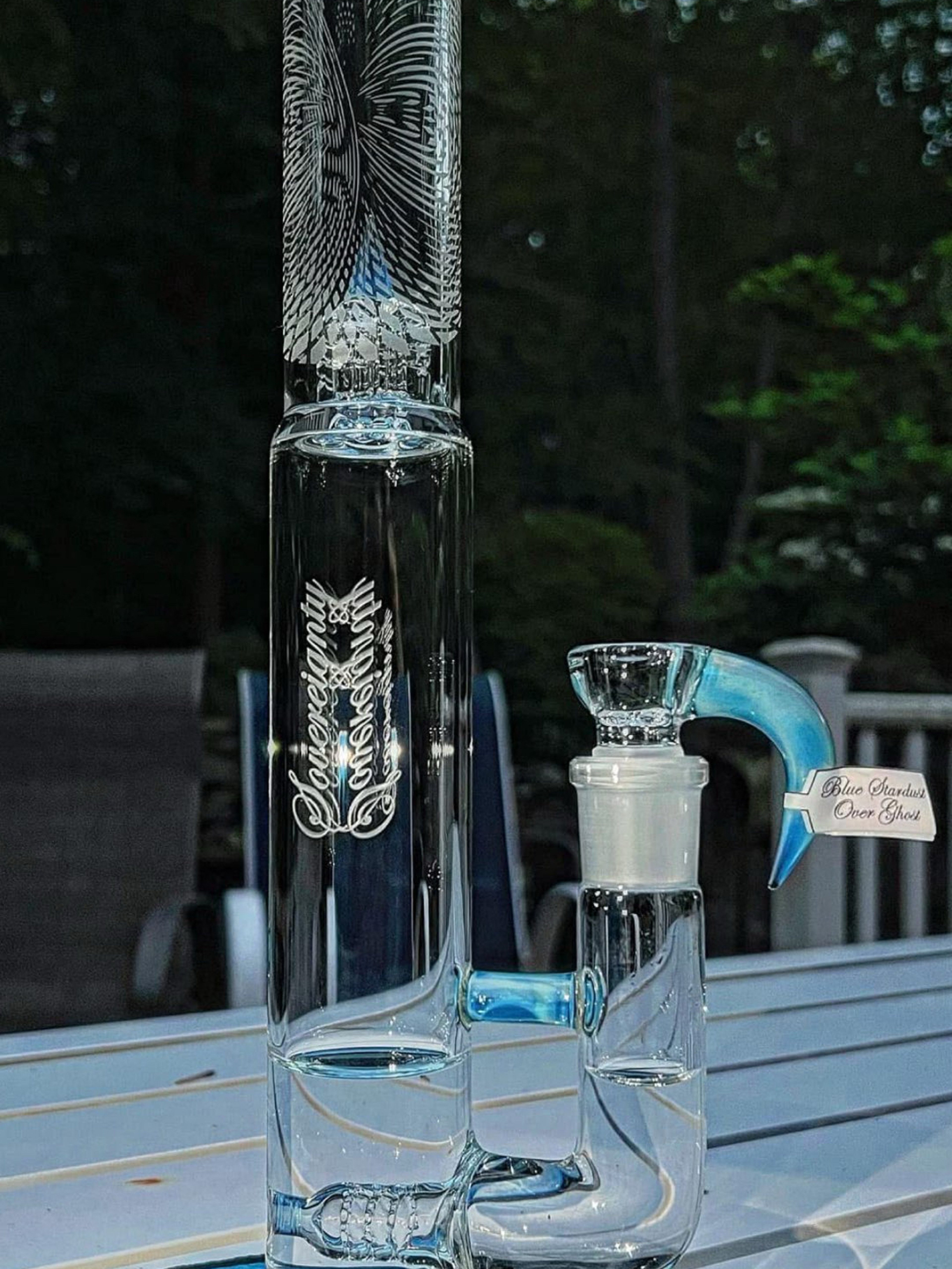 Preview pic of Blue Stardust/Ghost Thumbprint Pawn