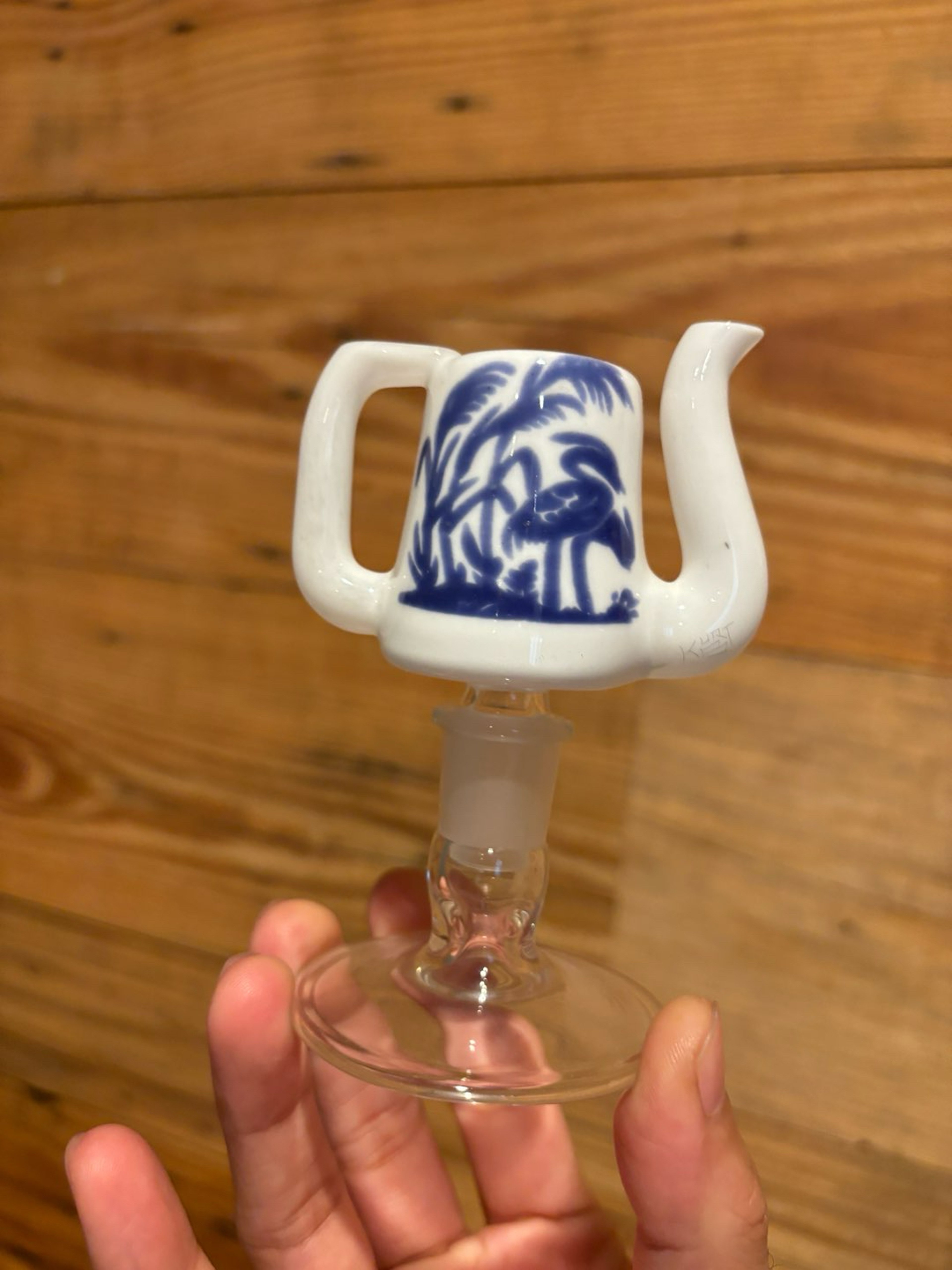 Preview pic of Kurt B crane teapot slide 14mm comes with slide stand
