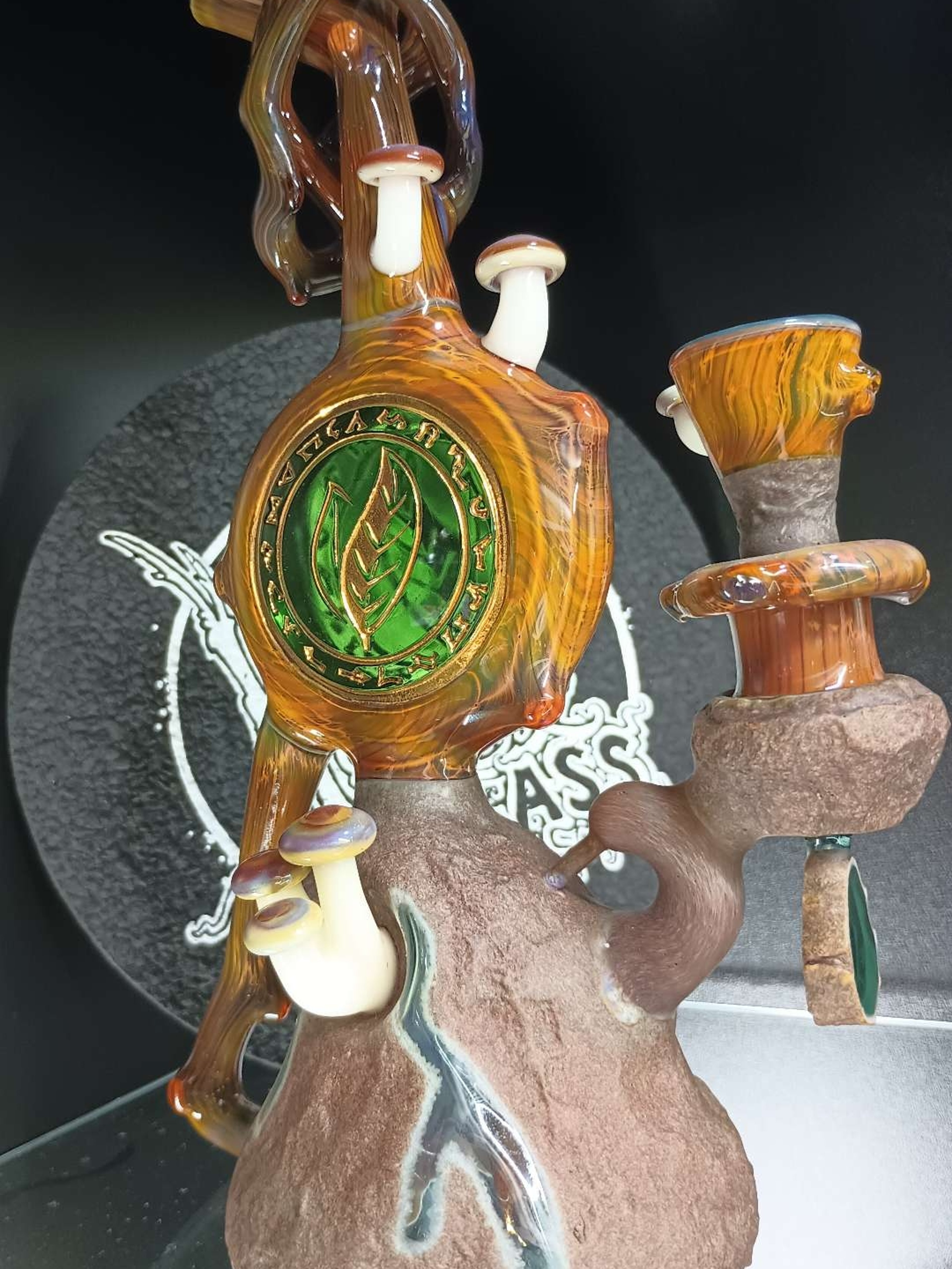 Preview pic of Hickory x Green T Glass recycler: "Sticks and Stones"