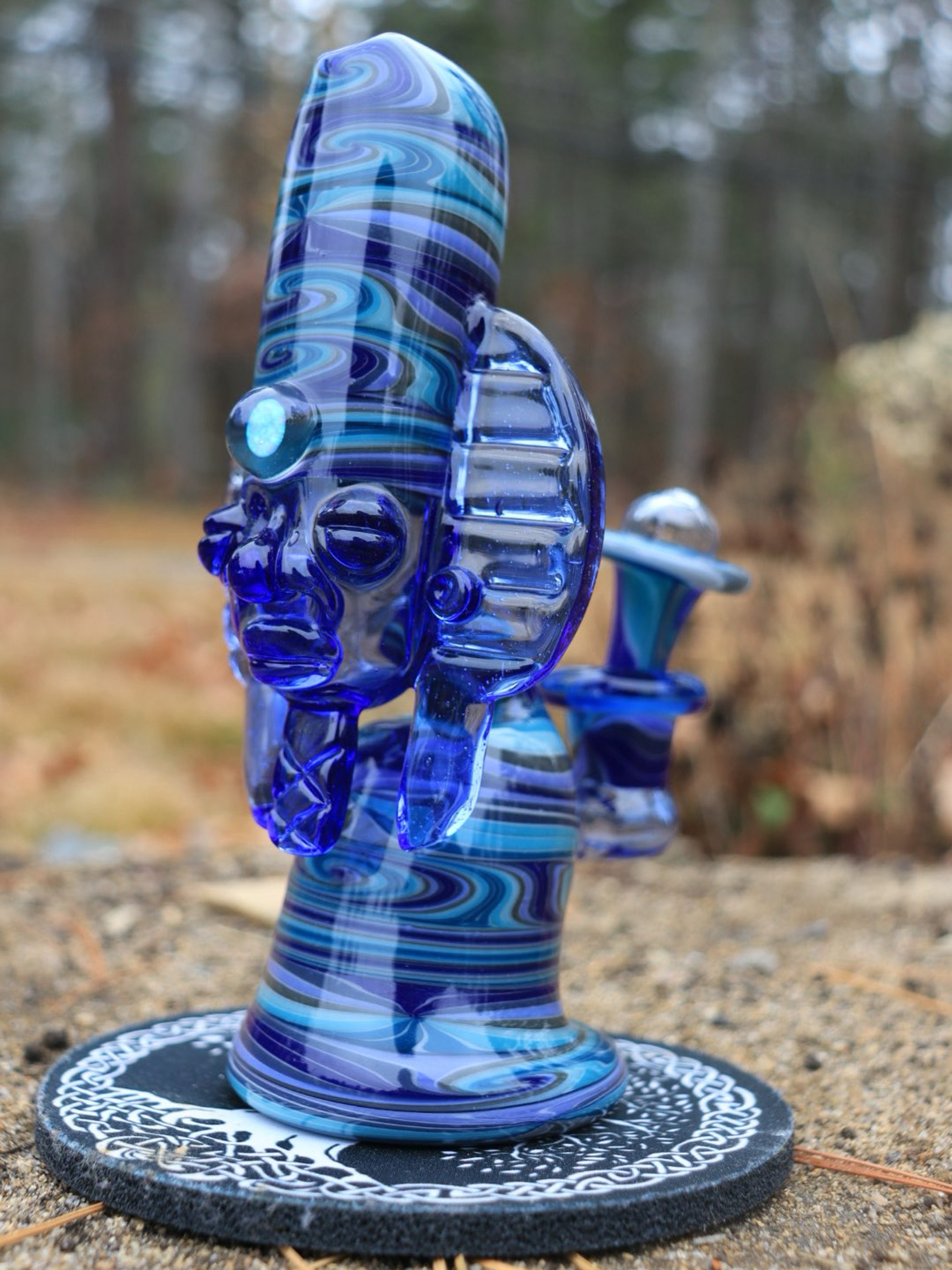 Preview pic of Danny Camp x Sand & Fire Glass Tut w/ Matching Spinner