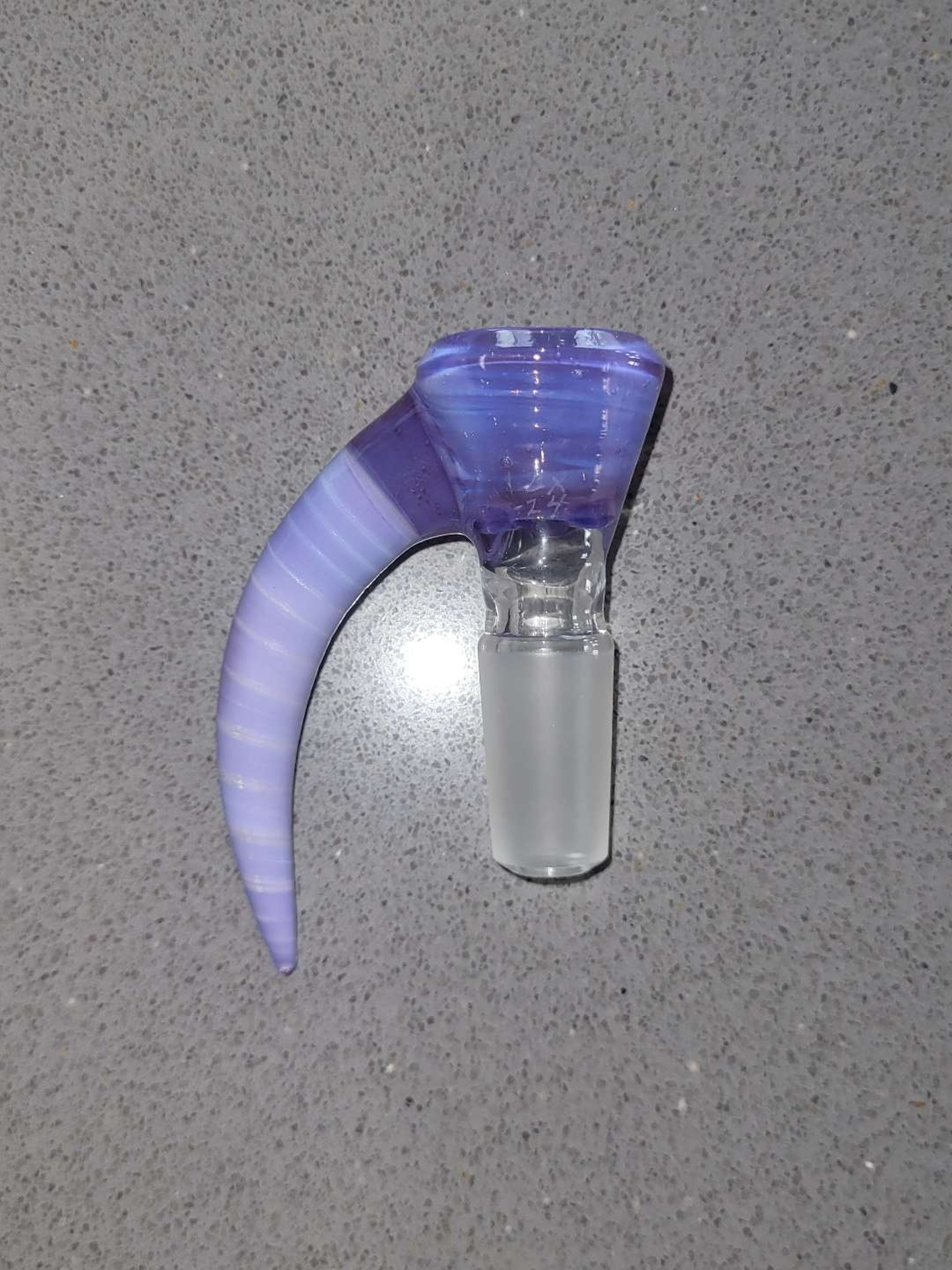Preview pic of Opal Lavender and Milky Purple 14mm Slide