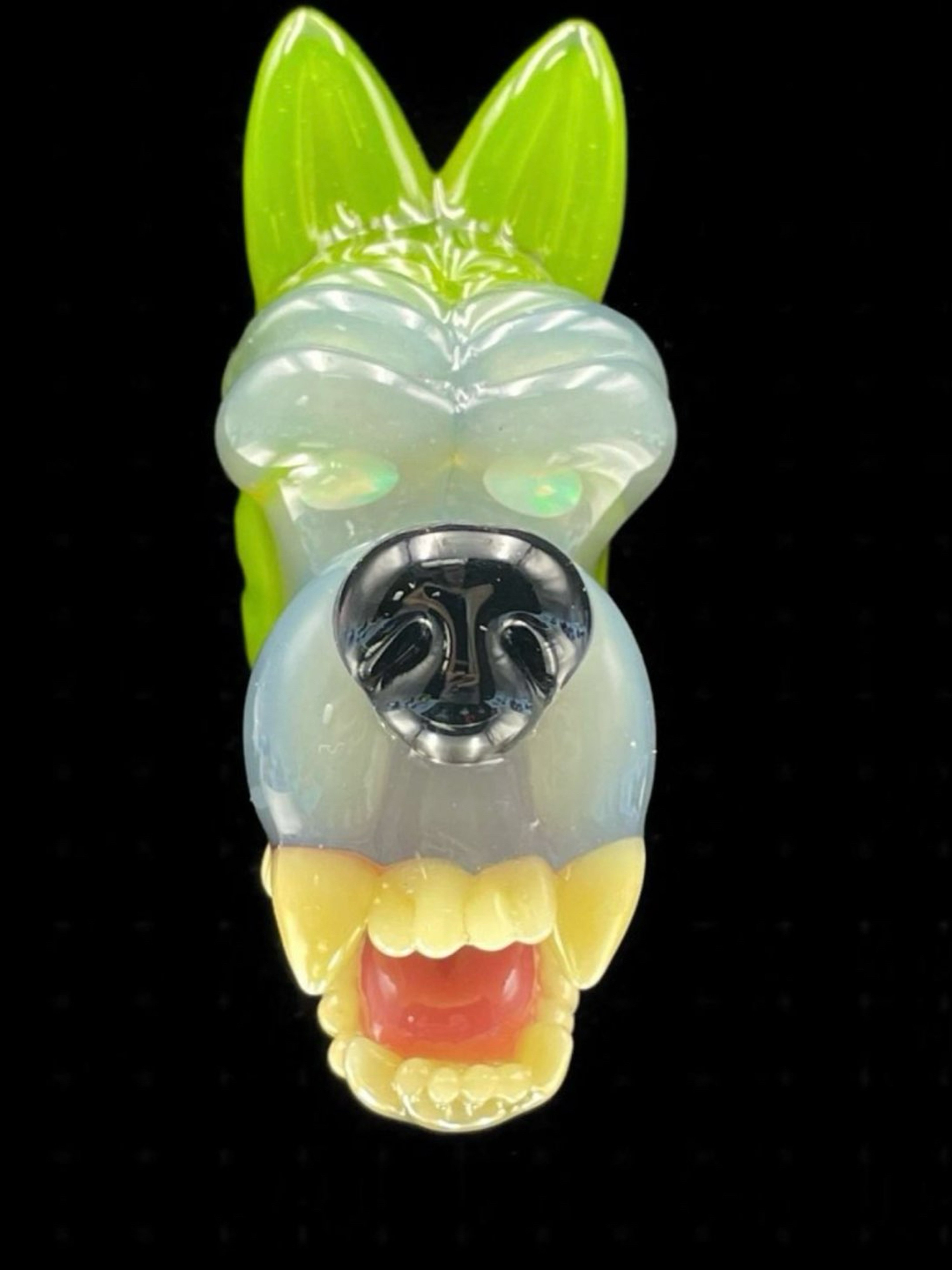 Preview pic of Ryan Kane Open Mouth Wolf Pendant