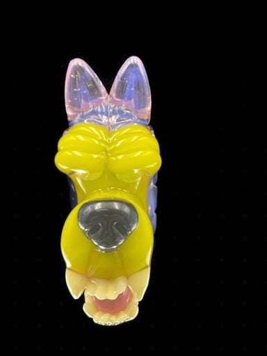 Preview pic of Ryan Kane Open Mouth Dog Pendant