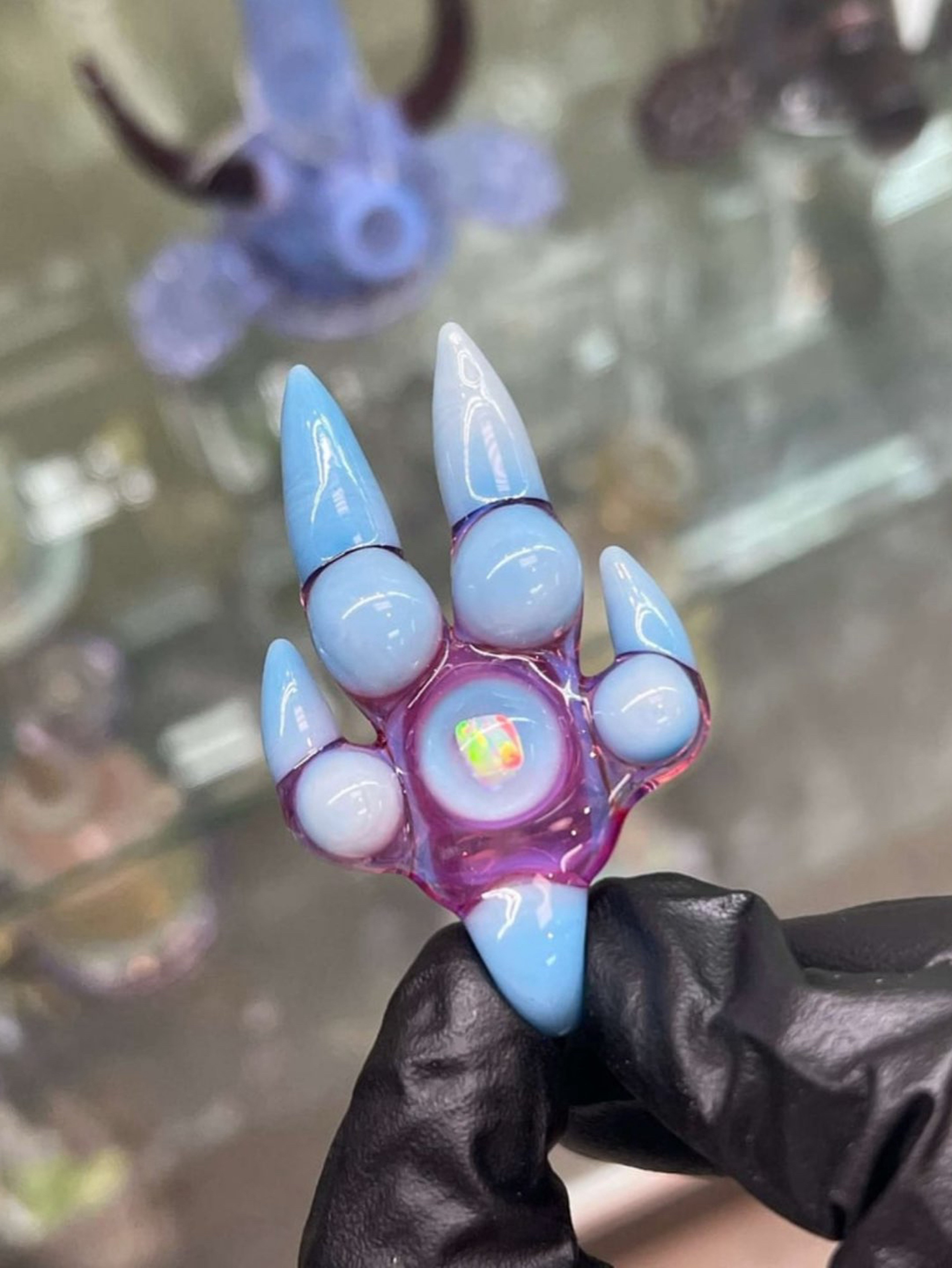 Preview pic of Ryan Kane Wolf Paw Pendant