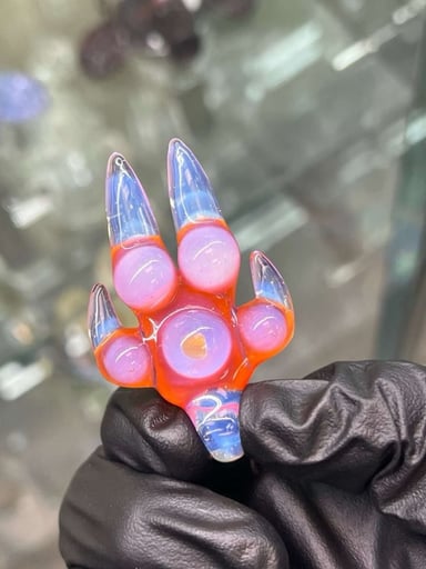 Preview pic of Ryan Kane Wolf Paw Pendant