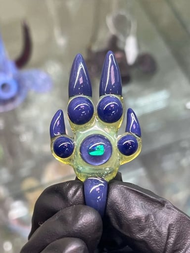 Preview pic of Ryan Kane Wolf Paw Pendant