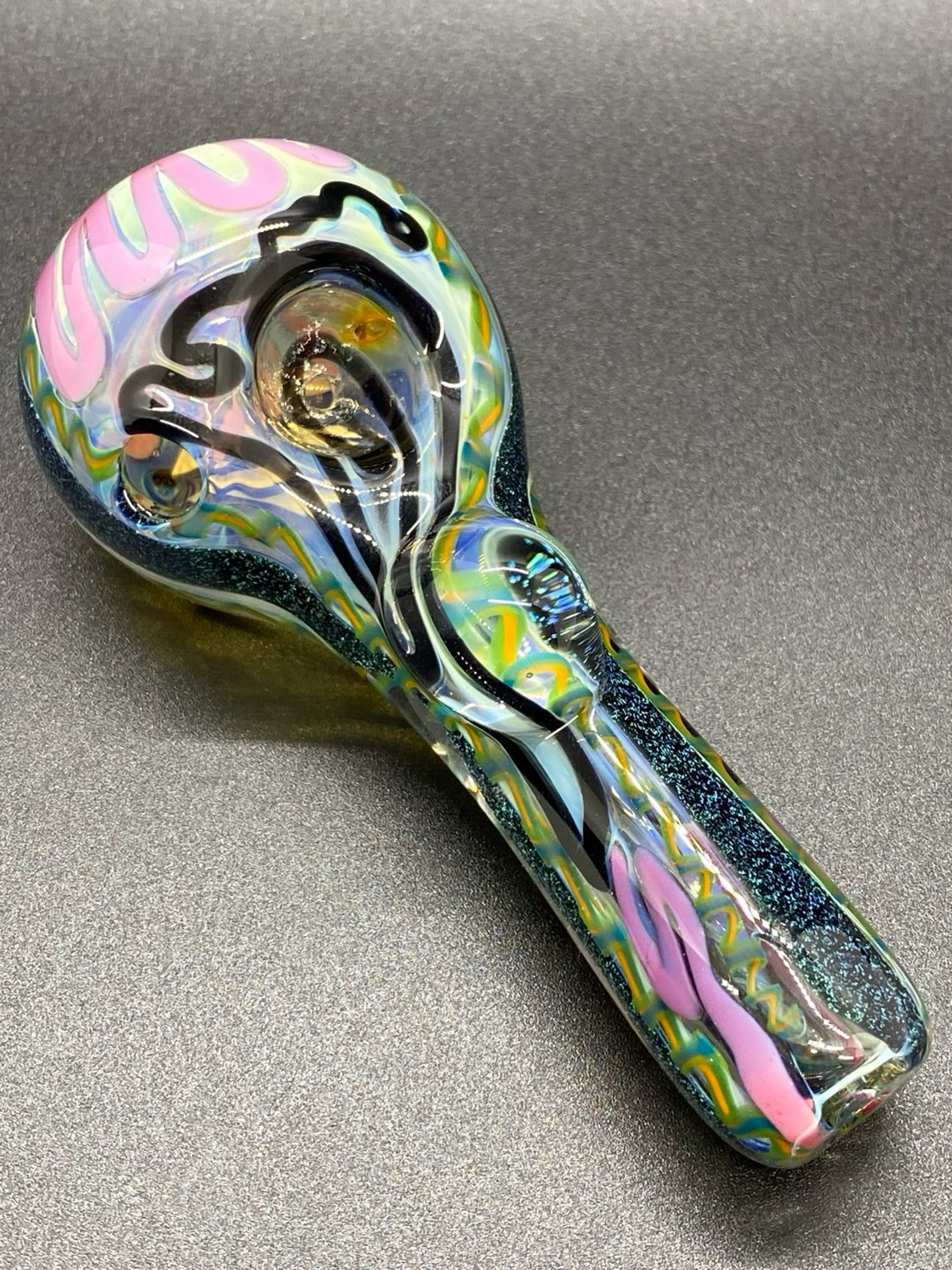 Preview pic of Billy Hess Inside Out Fumed Dichro Spoon