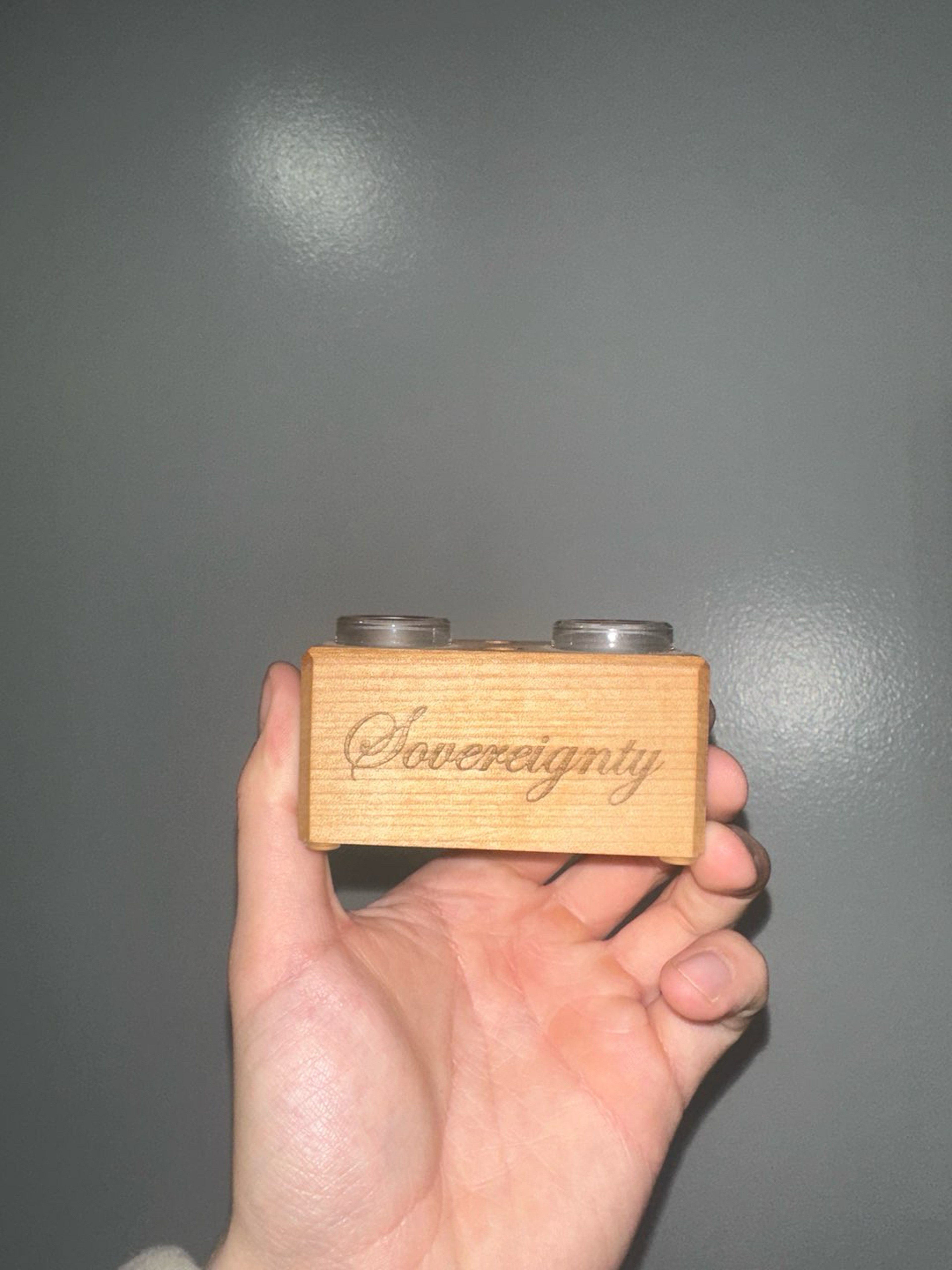 Preview pic of Sovereignty Birch Wood Dual Slide Holder / Stand 2023