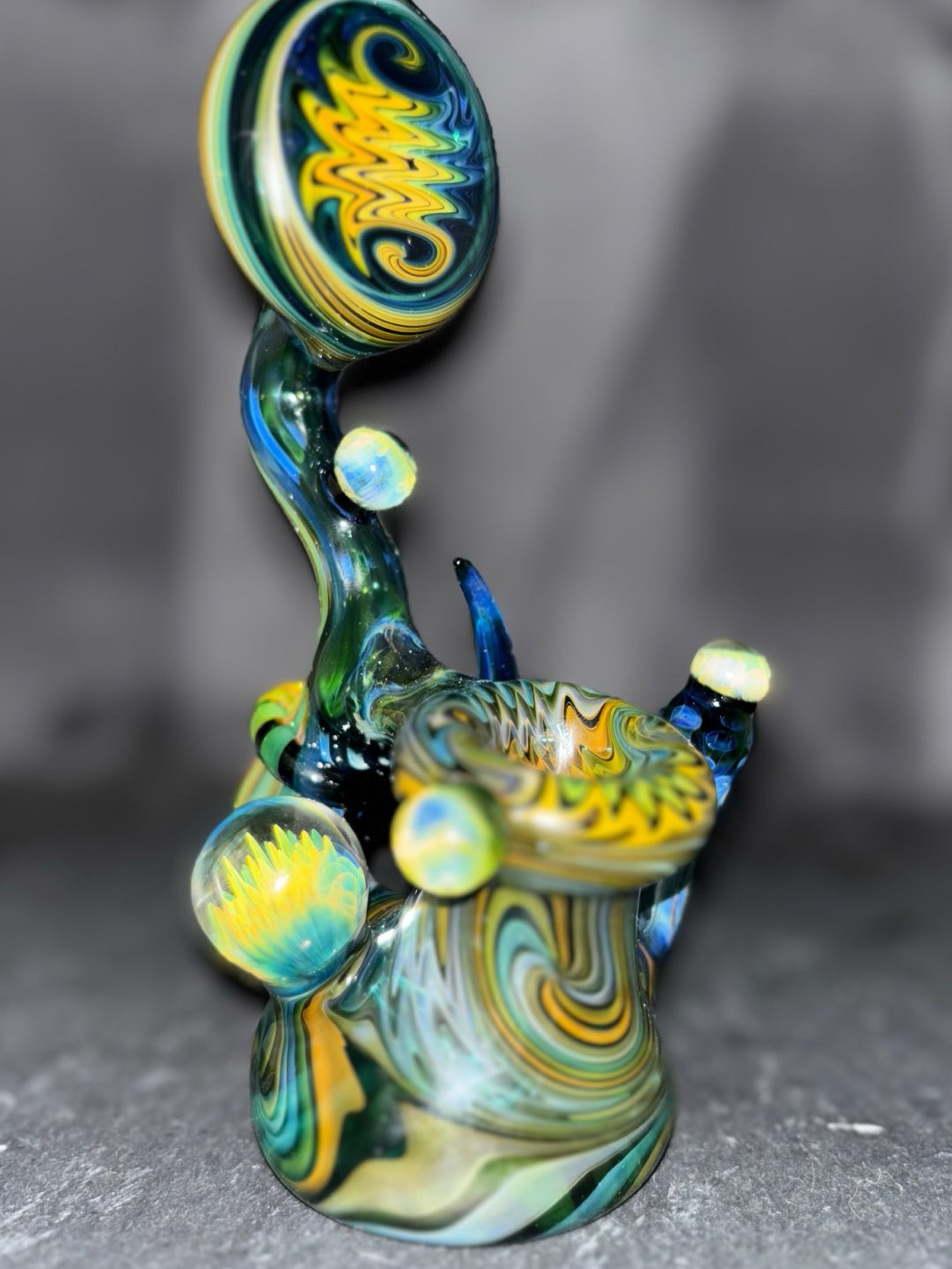 Preview pic of Fumed snorkel recycling bub
