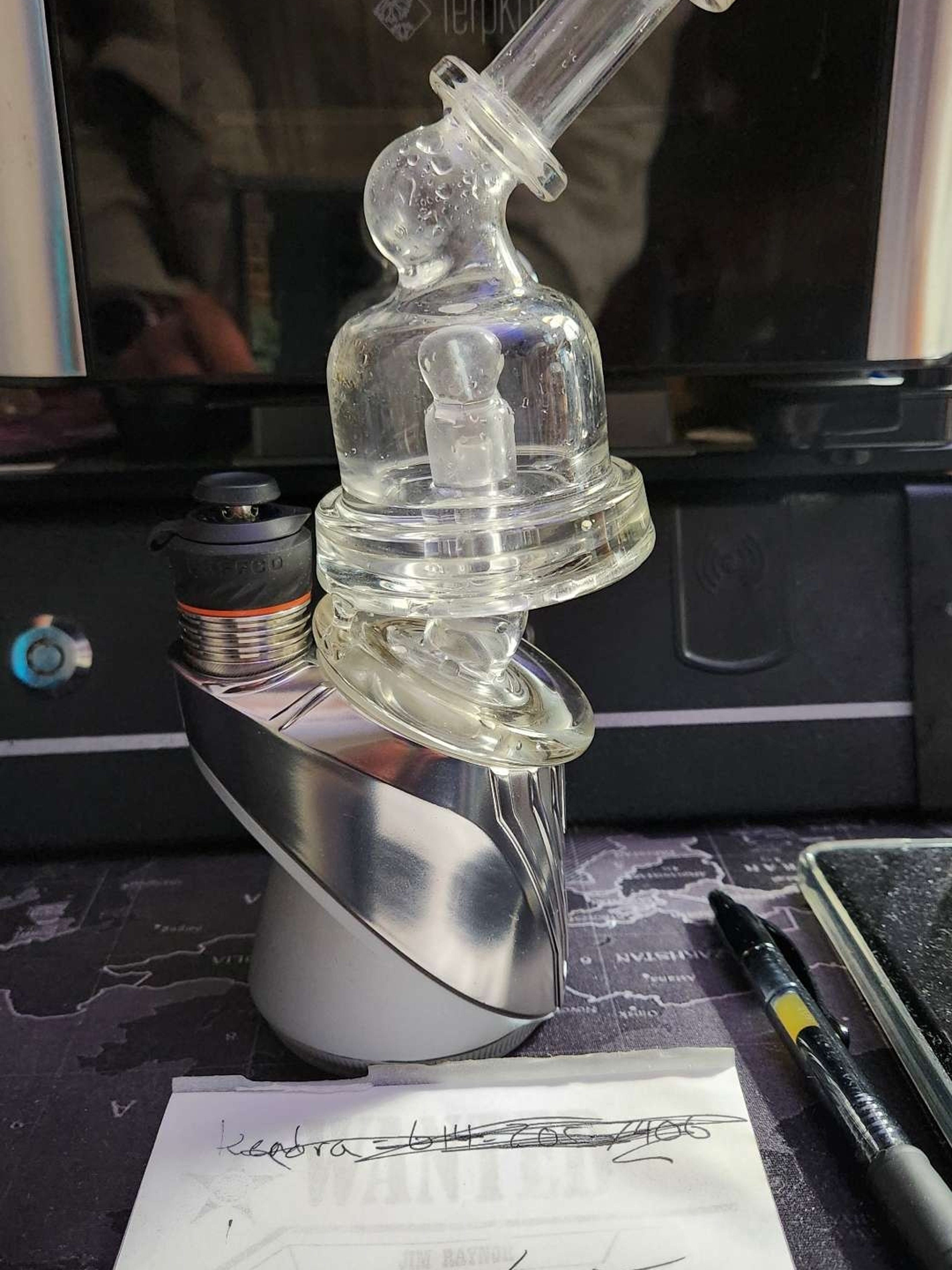Preview pic of Puffco peak TOP - handmade unknown artist