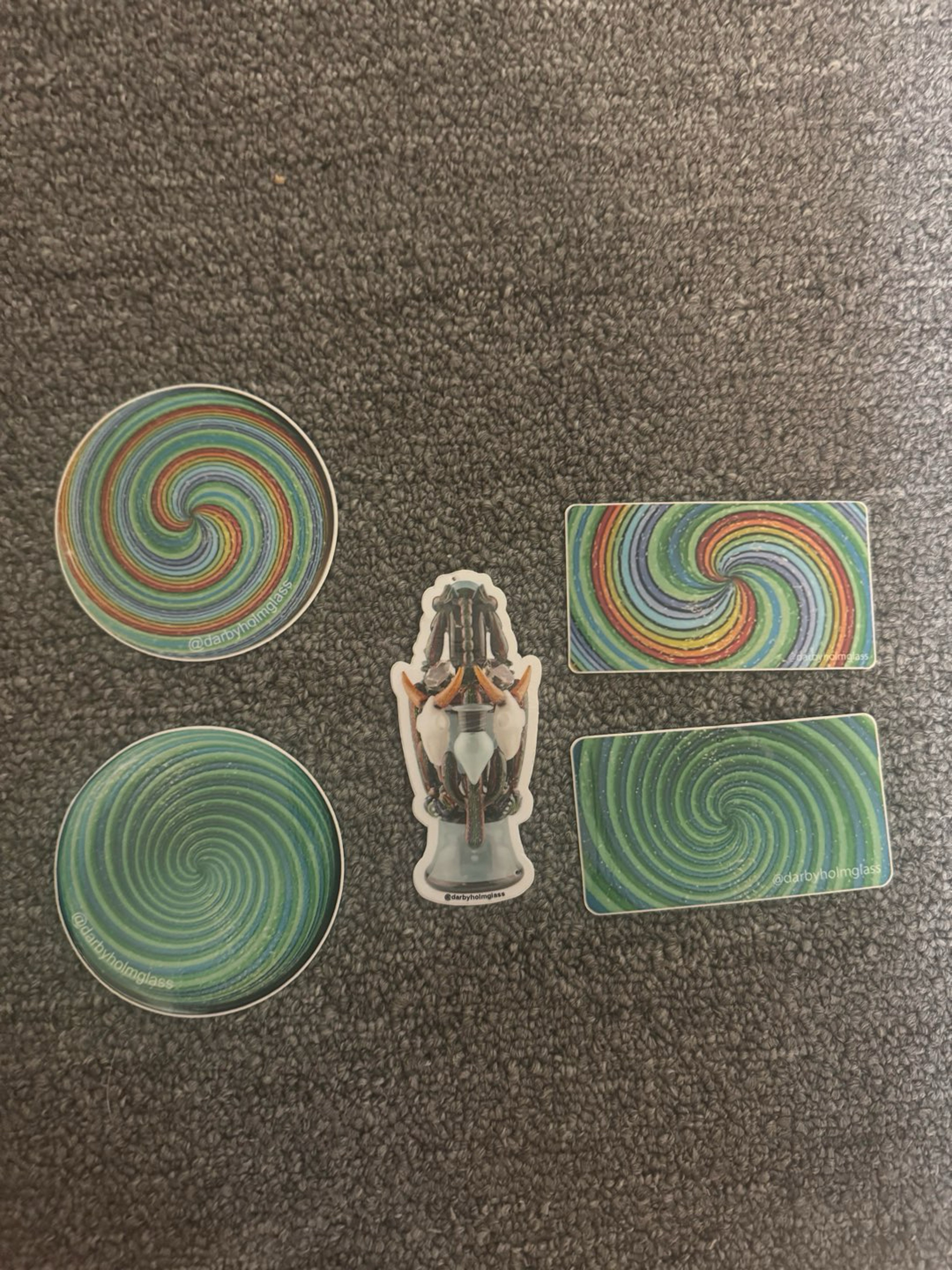 Preview pic of Darby stickers
