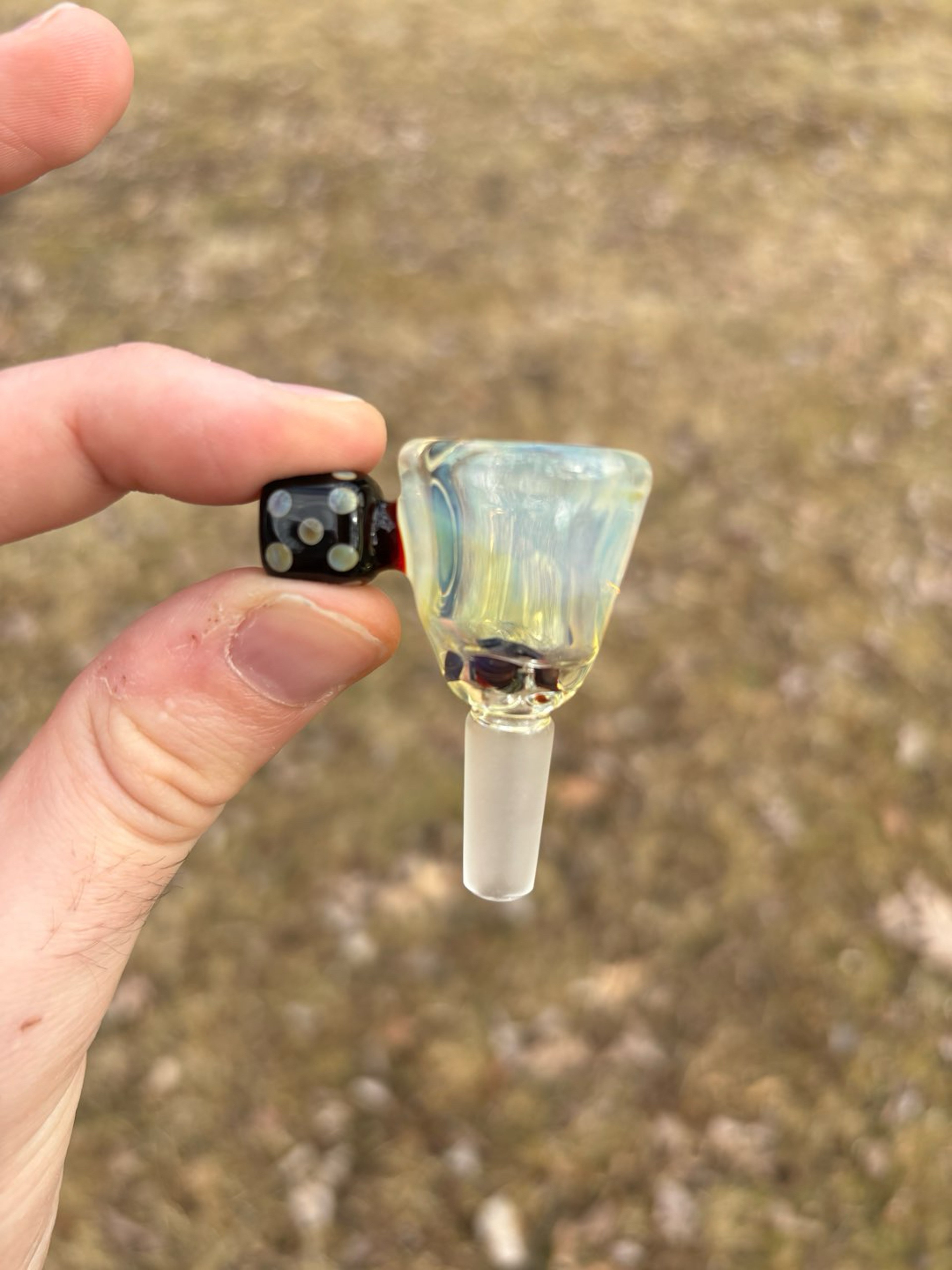 Preview pic of 10mm 4 while dice slide
