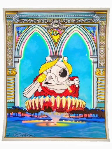 Preview pic of Aaron Brooks "Cyclops Coliseum" Print