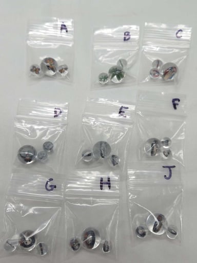 Preview pic of 3 matching pearl slurp sets by Grimm - Demon Slayer! +more