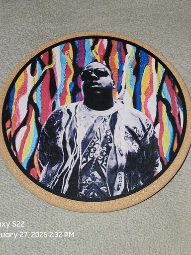 Preview pic of Notorious B.I.G. / Biggie smalls Coogi cork mat