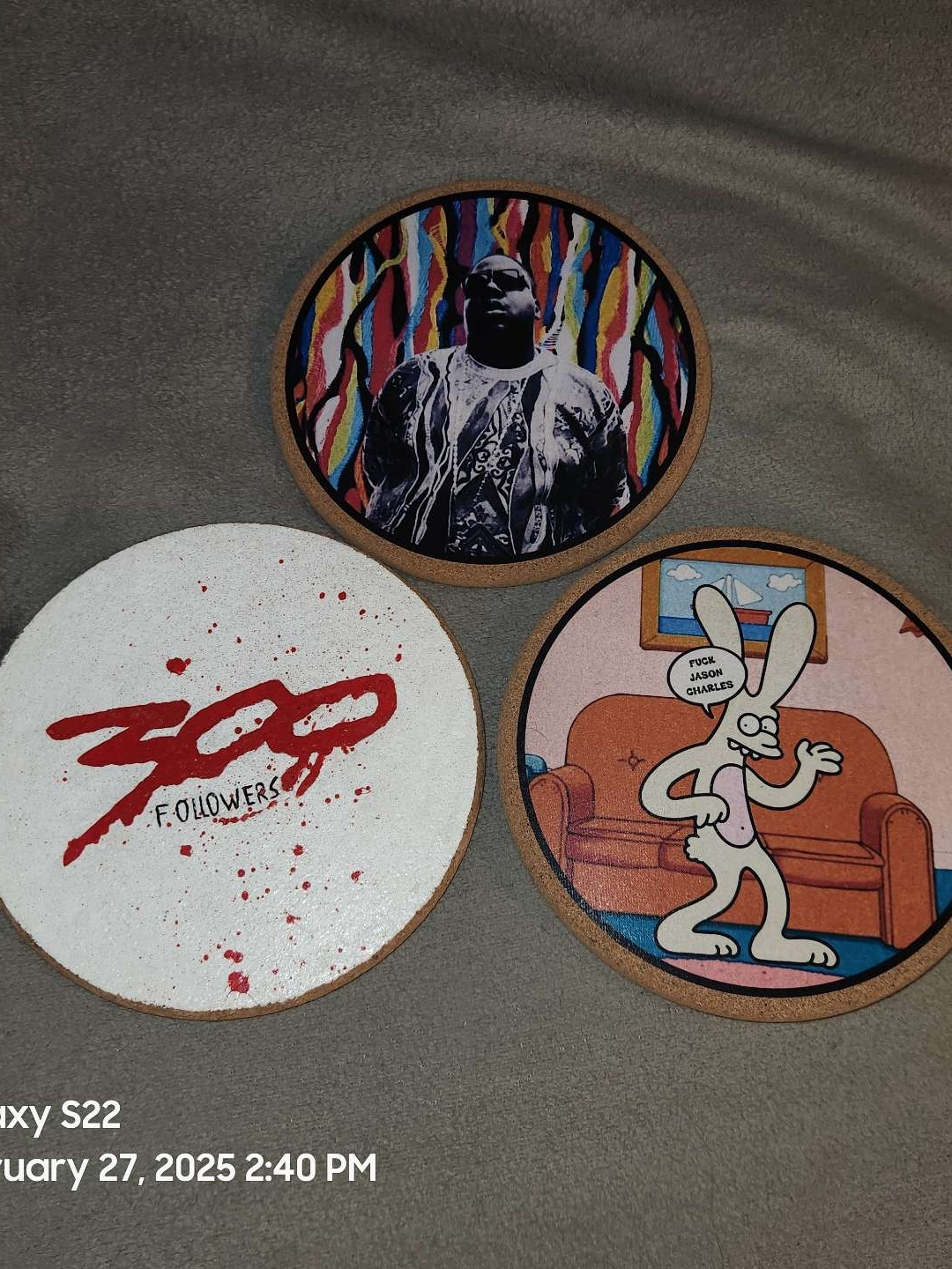 Preview pic of 3 cork mat deal