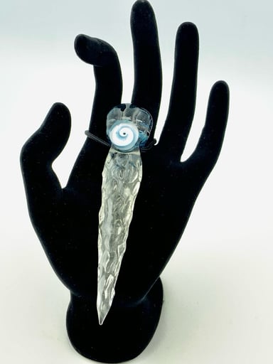 Preview pic of Chaka BluV Icicle Dabber Pendy