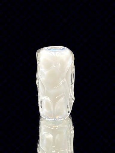 Preview pic of Chaka Secret White Ice Cave Bead
