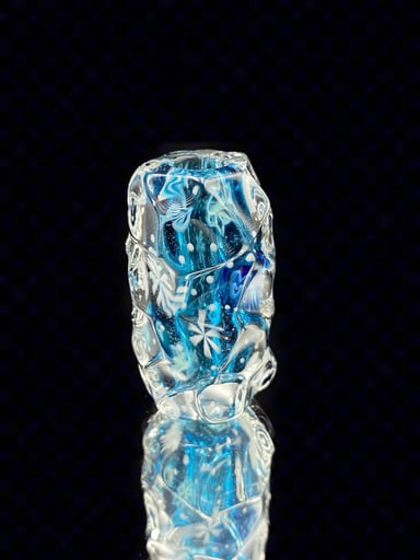 Preview pic of Chaka blizzard Tech Ice Cave bead