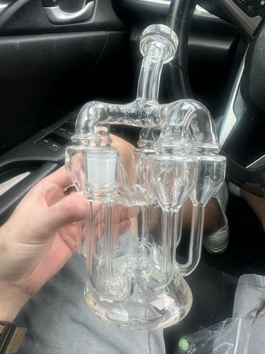 Preview pic of TAG 8" Donut Perc Sextuple Recycler