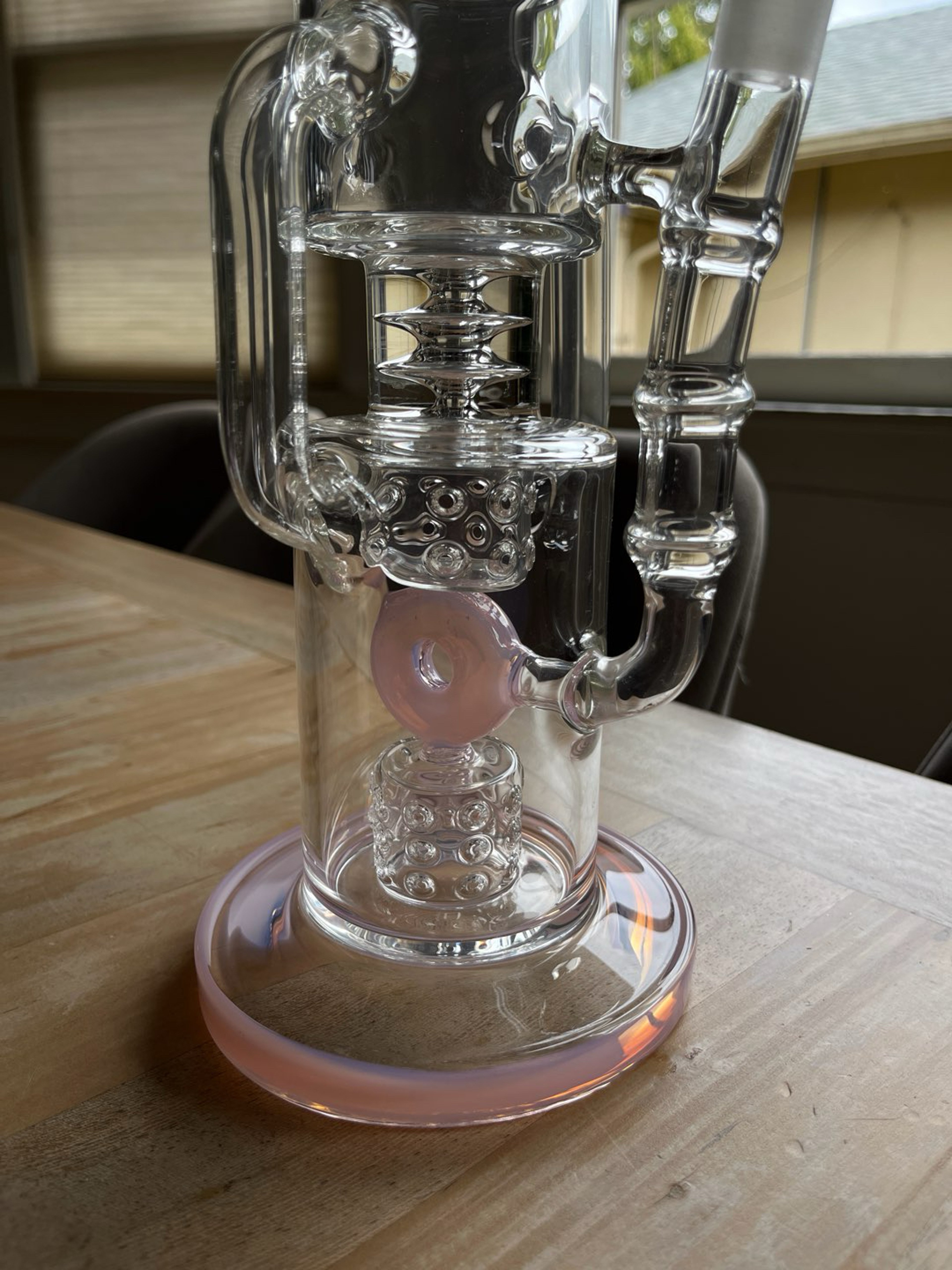 Pink bong/recycler image 0