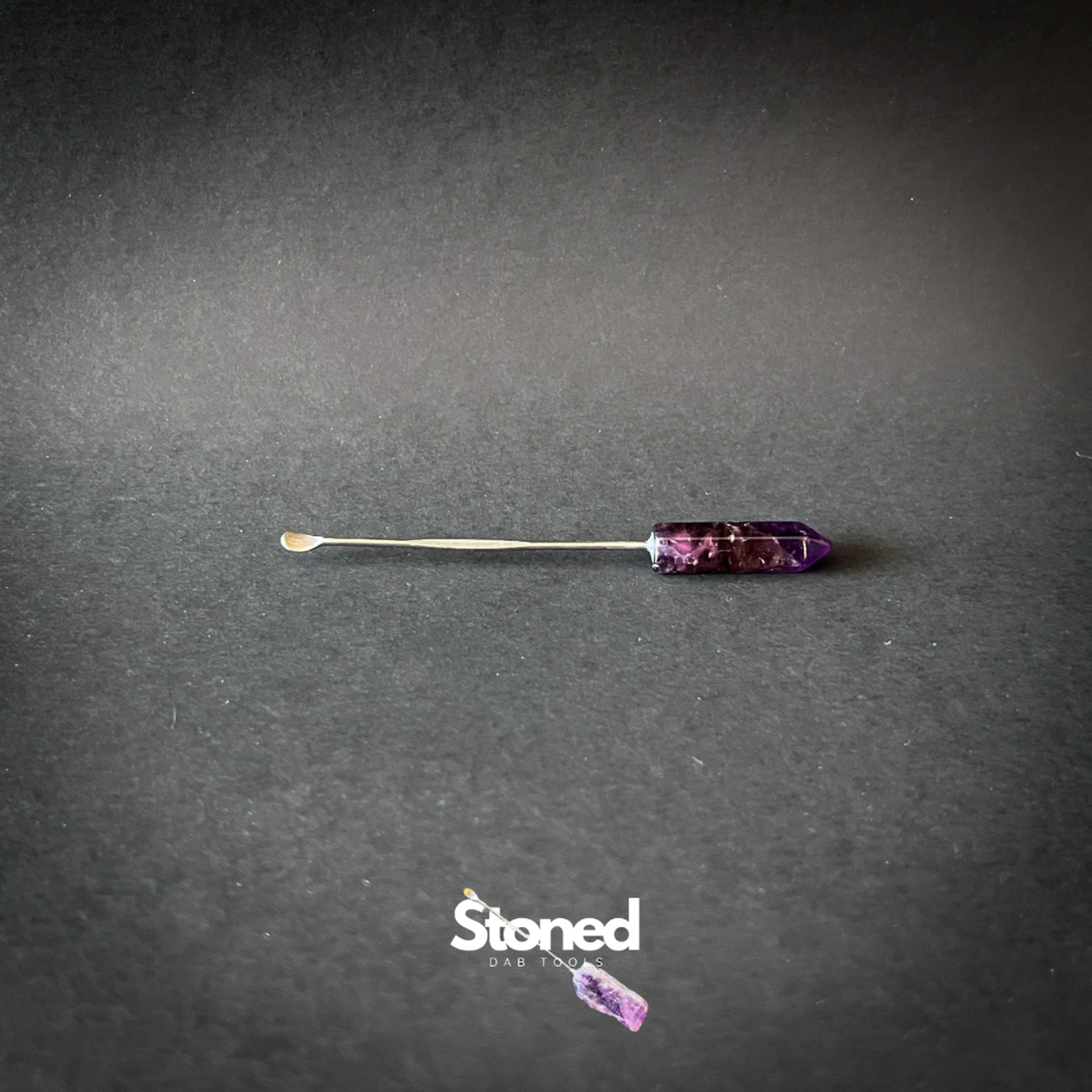 Preview pic of Polished amethyst dab tool
