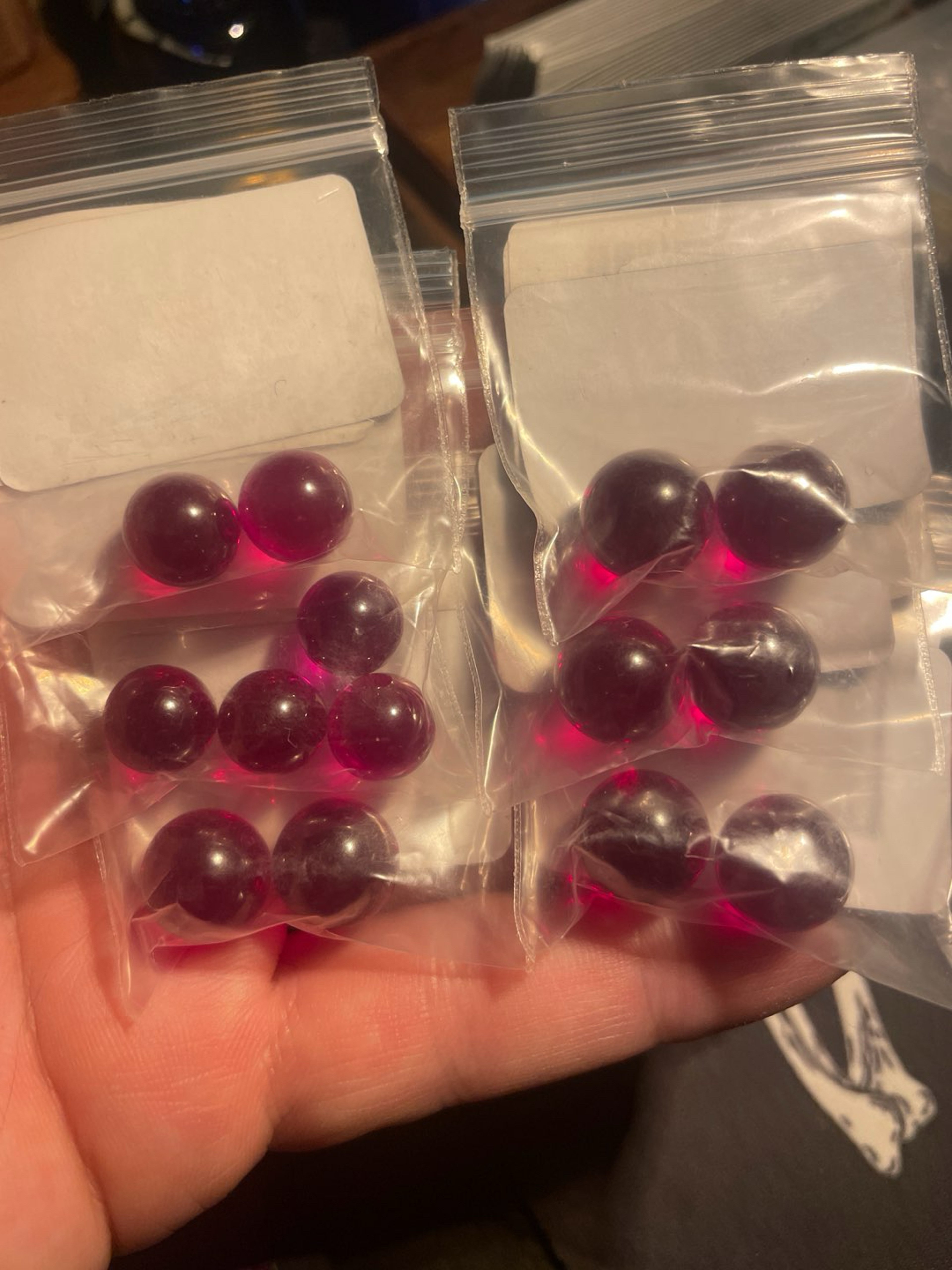 Preview pic of XL Ruby Pearls (Slurper Guard)