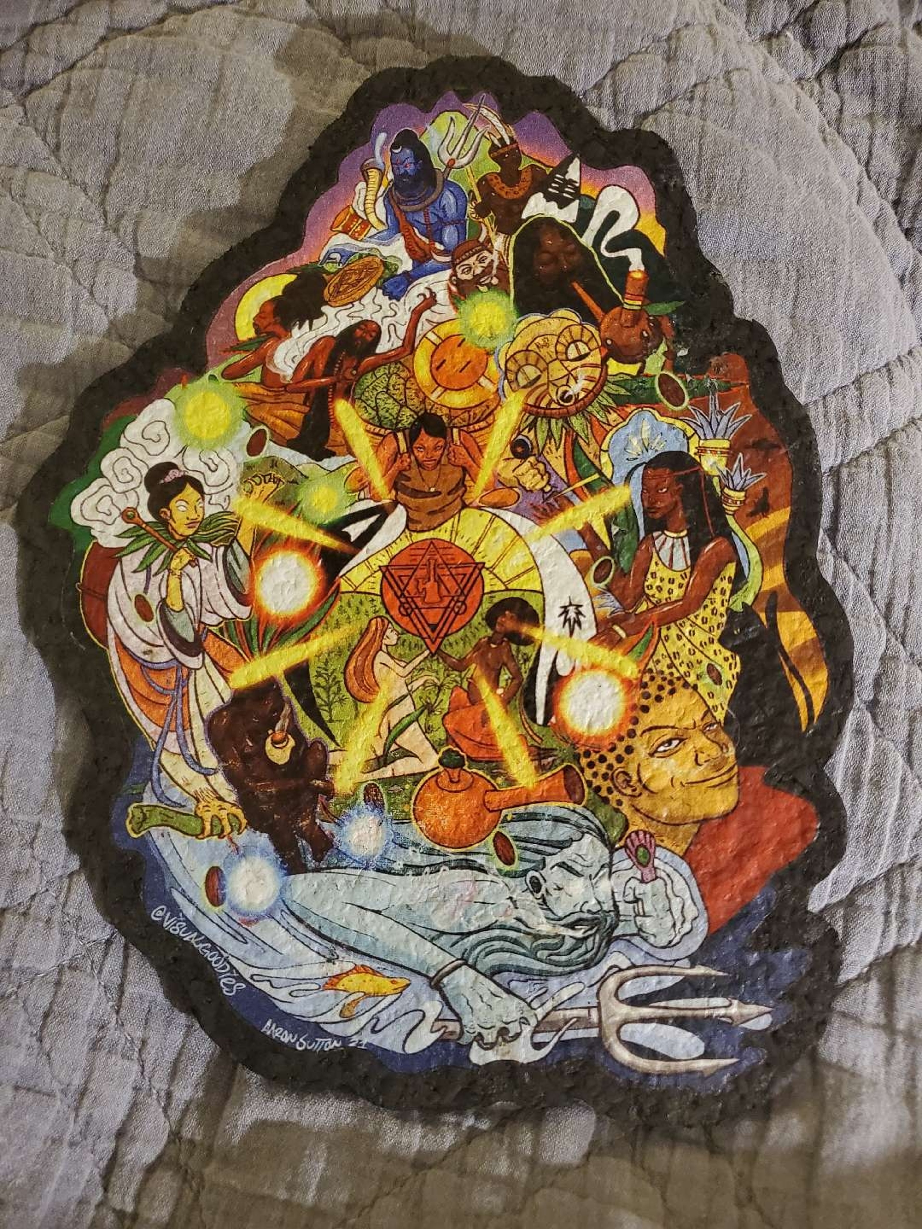 Preview pic of Positive Vibes Moodmat