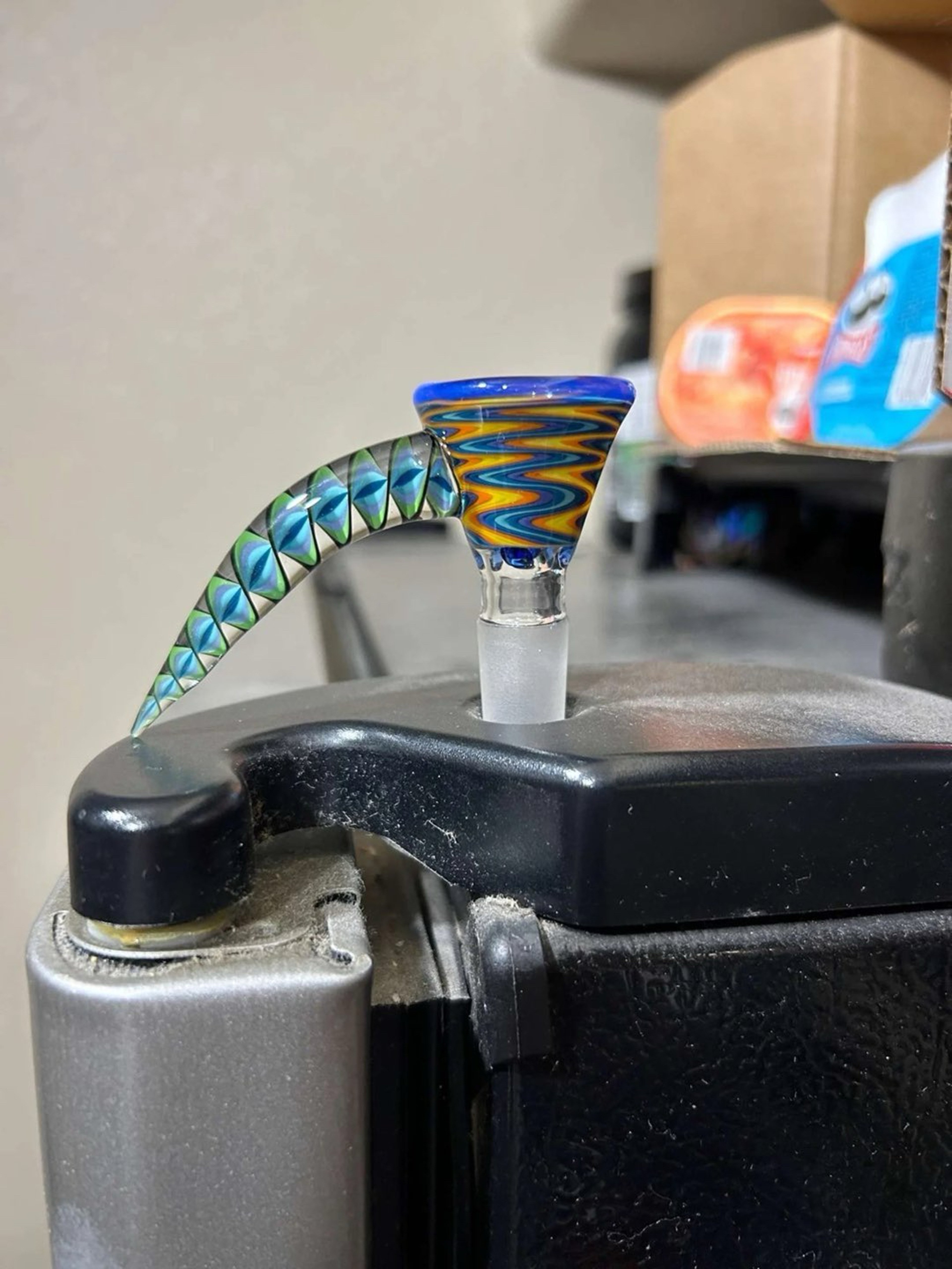 Preview pic of Jackie boy Glass 4 hole slide
