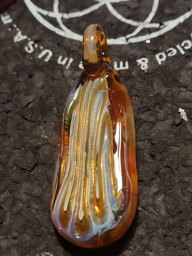 Preview pic of Long Stretched Pendant Silver
