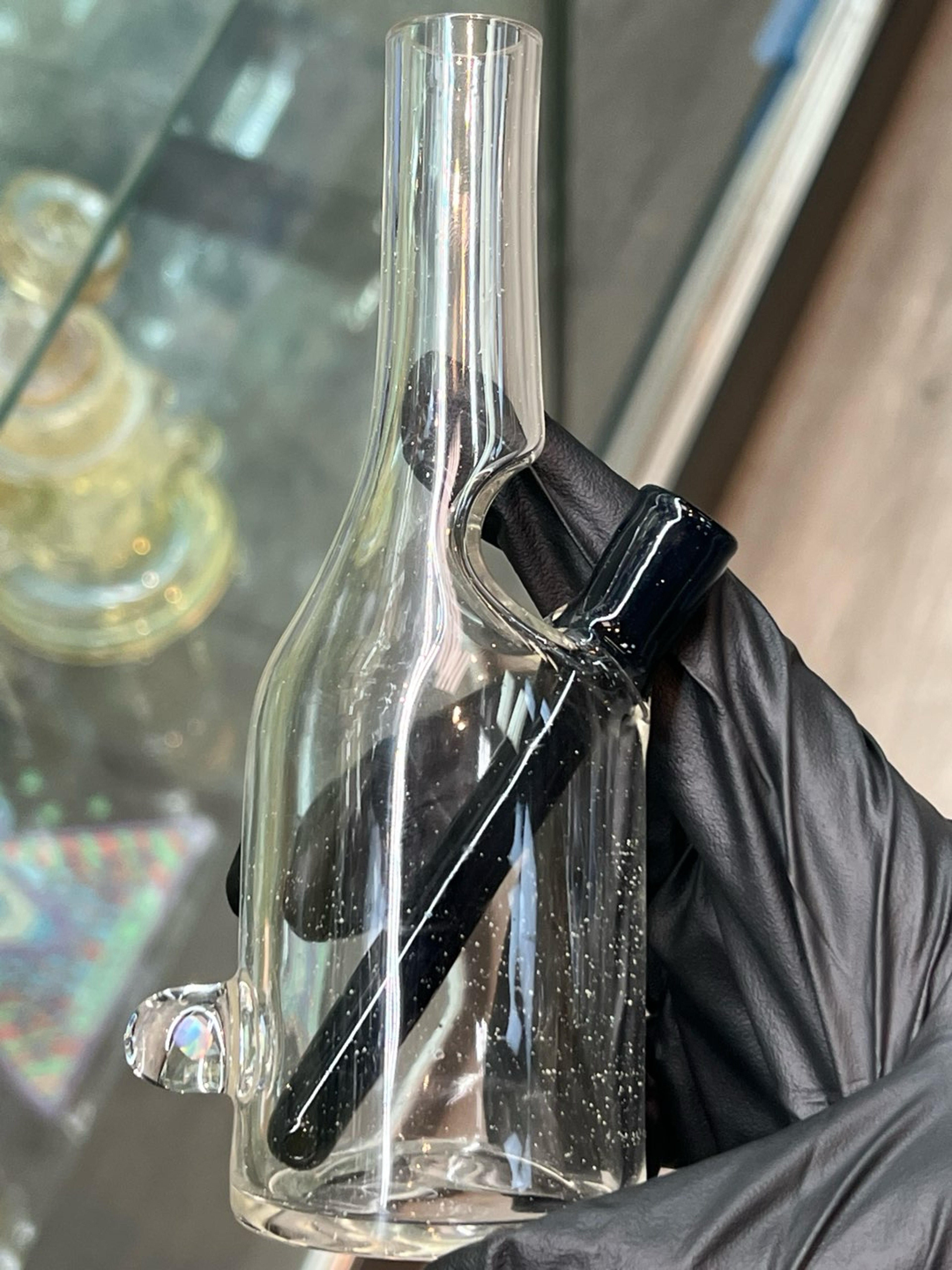 Preview pic of Glass Mechanic Sake Bottle