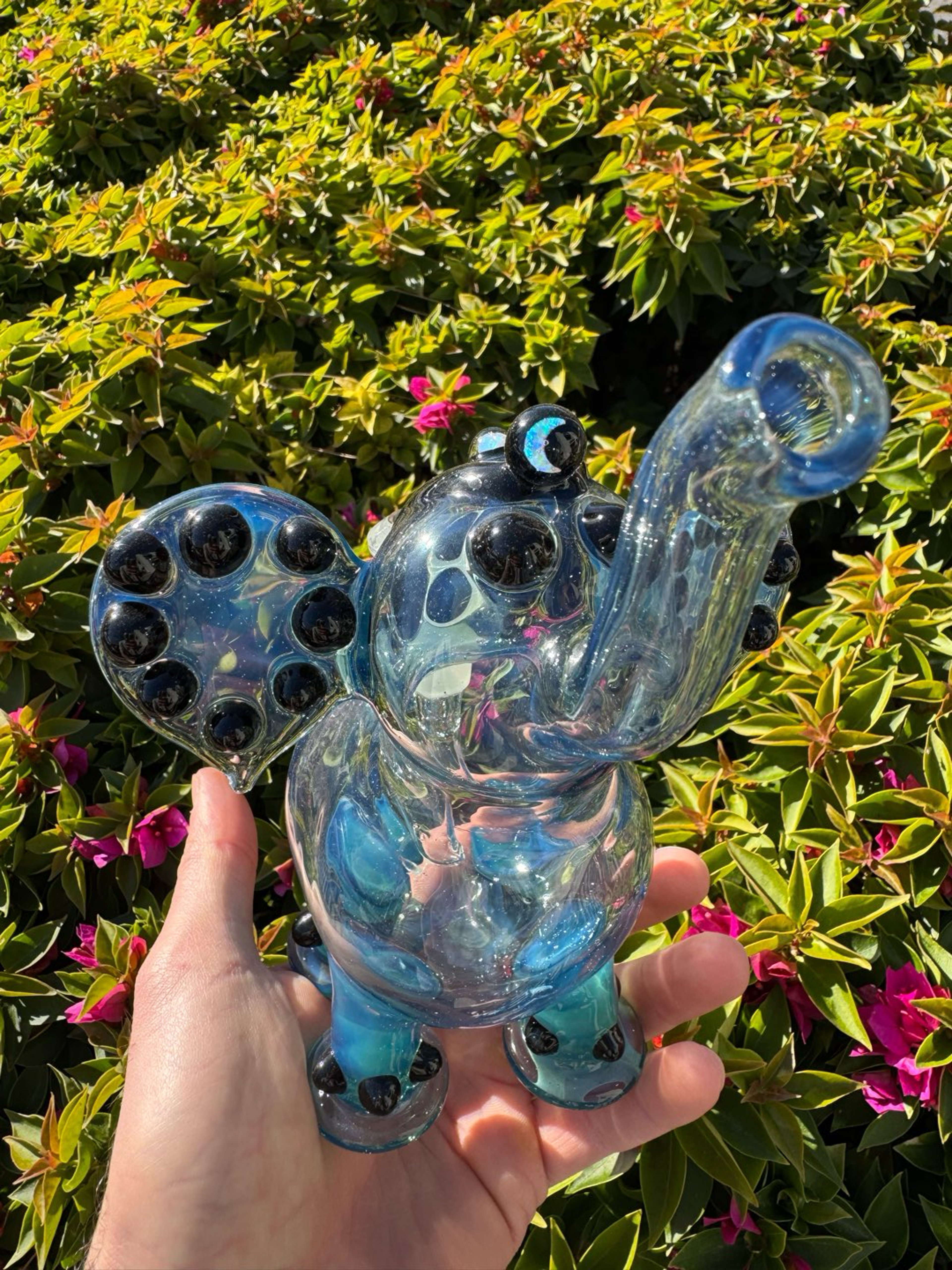 Large full color elephant features opal work image 0