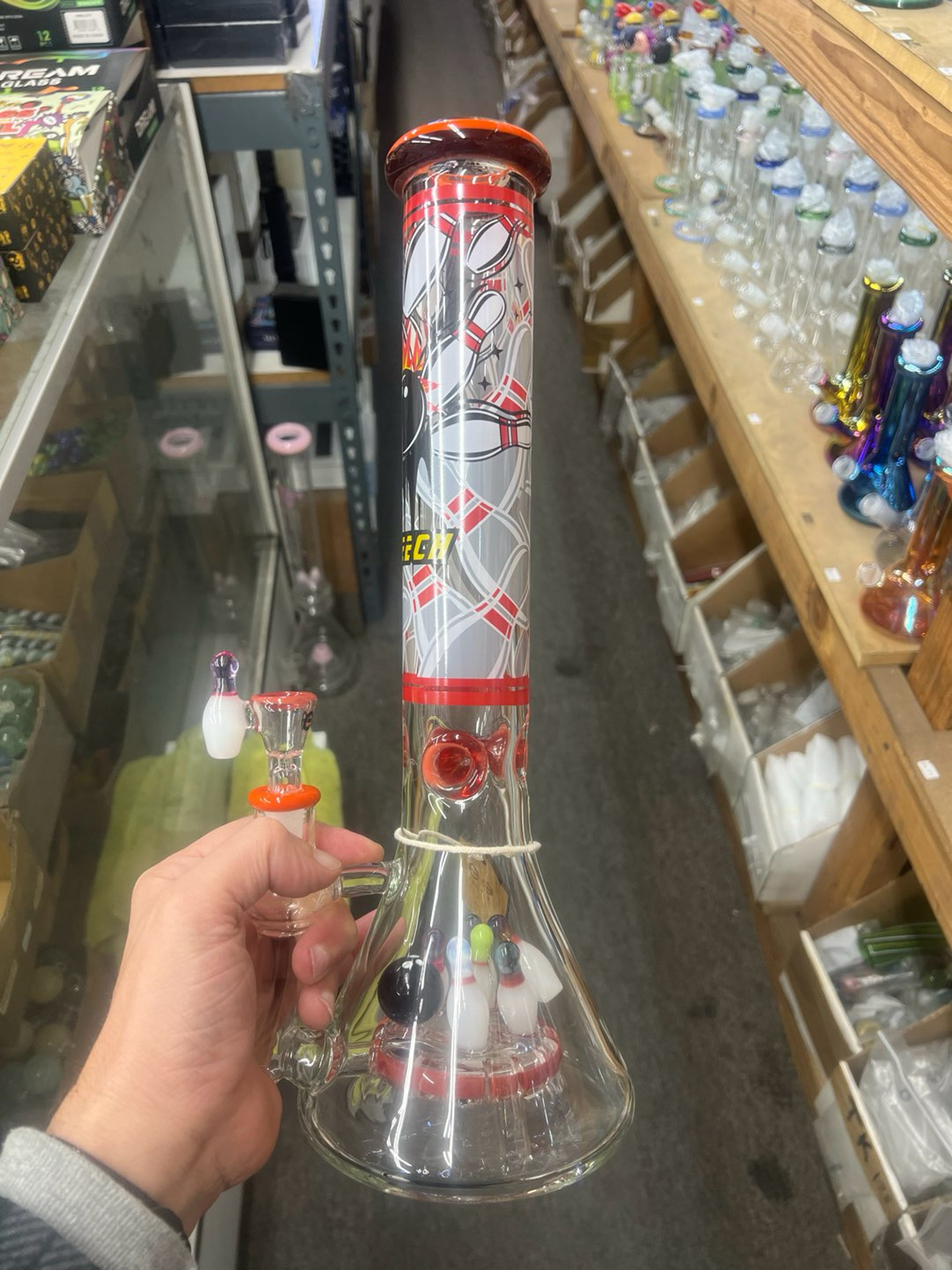 Preview pic of Cheech Bowling Beaker Bong