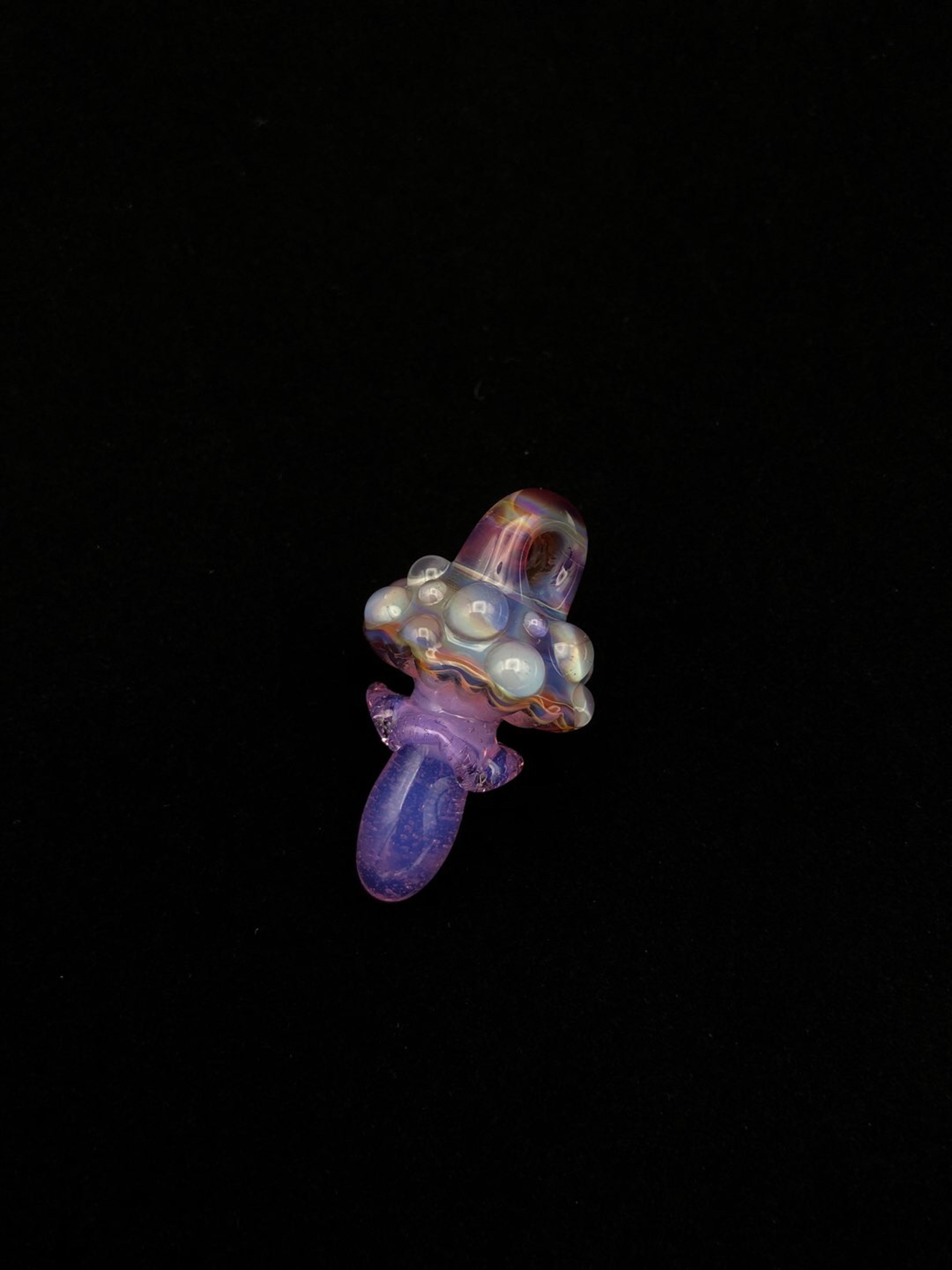 Preview pic of Mushroom Pendant by Finer Glass