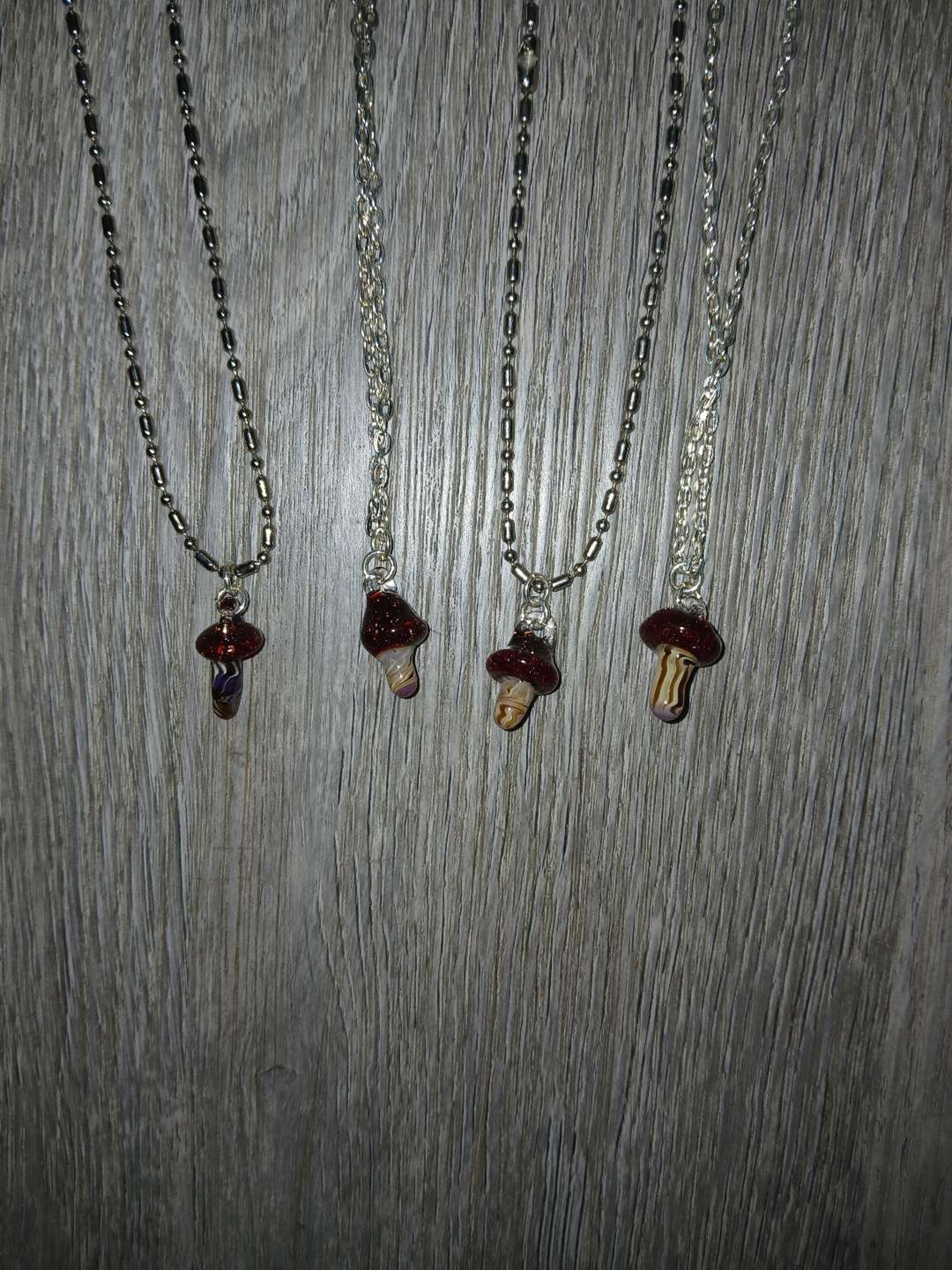 Preview pic of 🍄 mushroom necklace